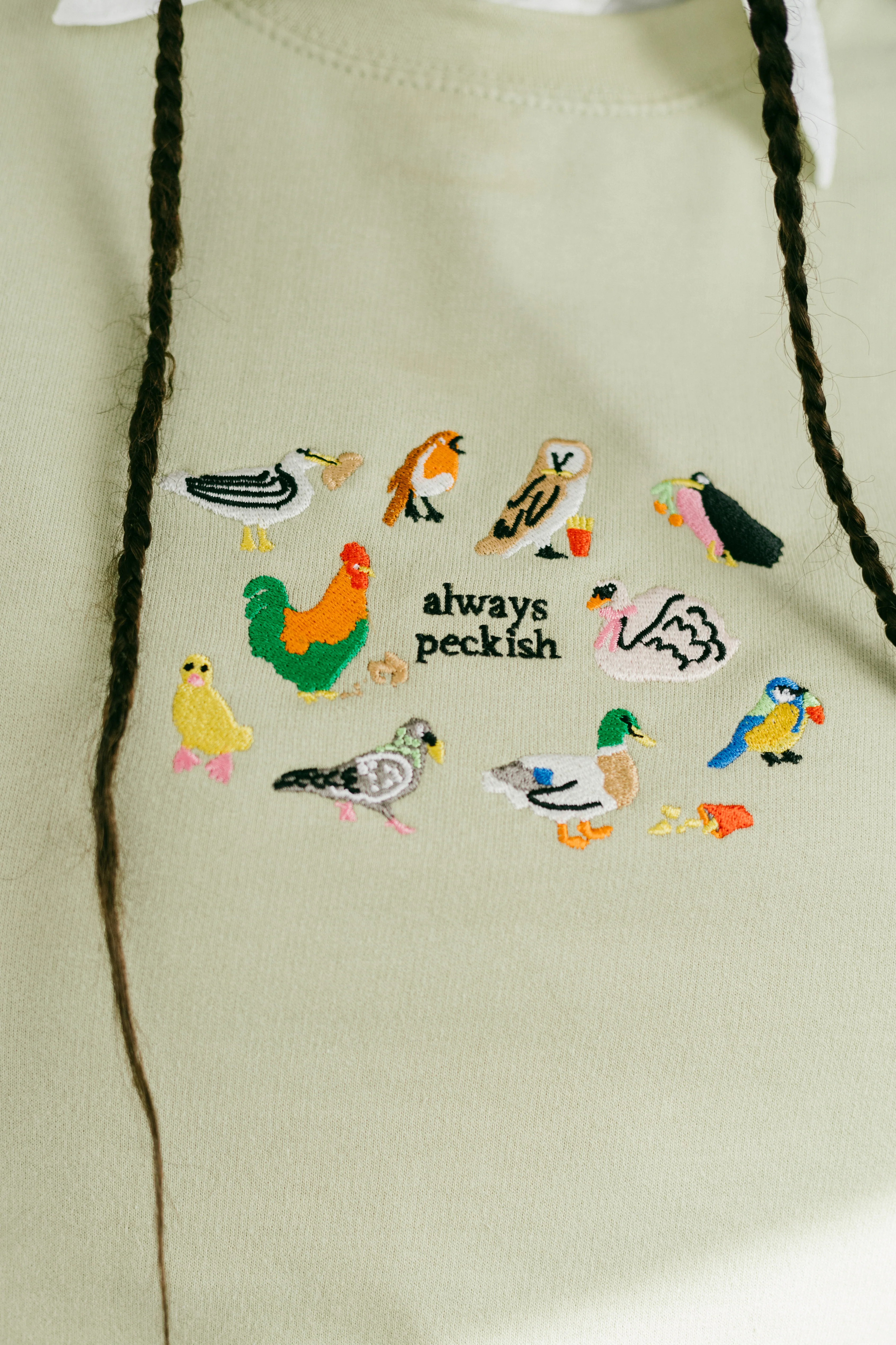 Always Peckish Embroidered Sweatshirt - Image 10