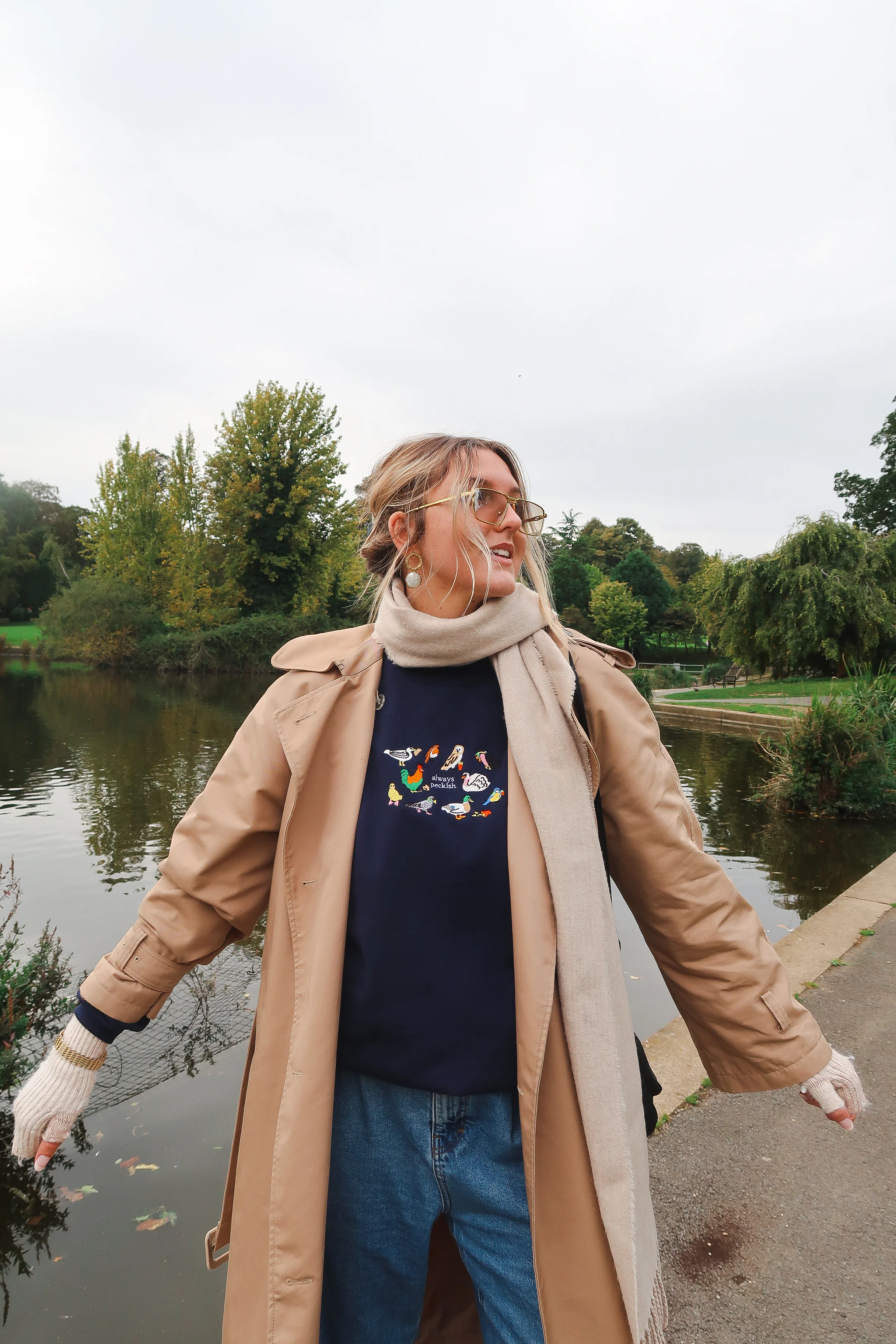 Always Peckish Embroidered Sweatshirt - Image 17
