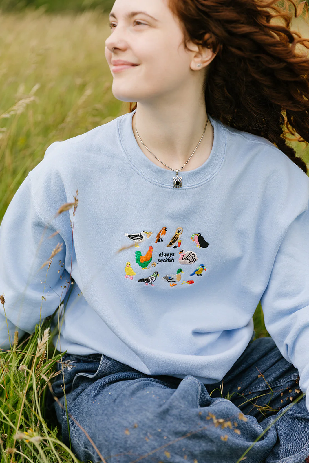 Always Peckish Embroidered Sweatshirt - Image 19