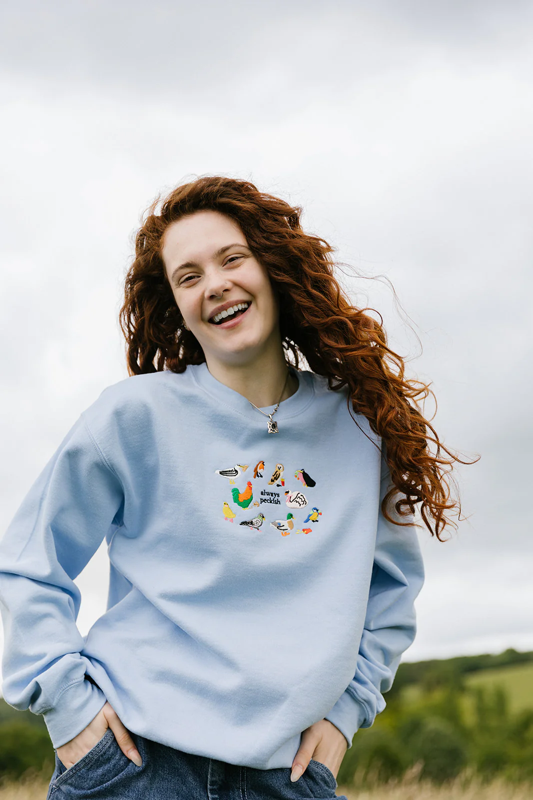 Always Peckish Embroidered Sweatshirt - Image 20