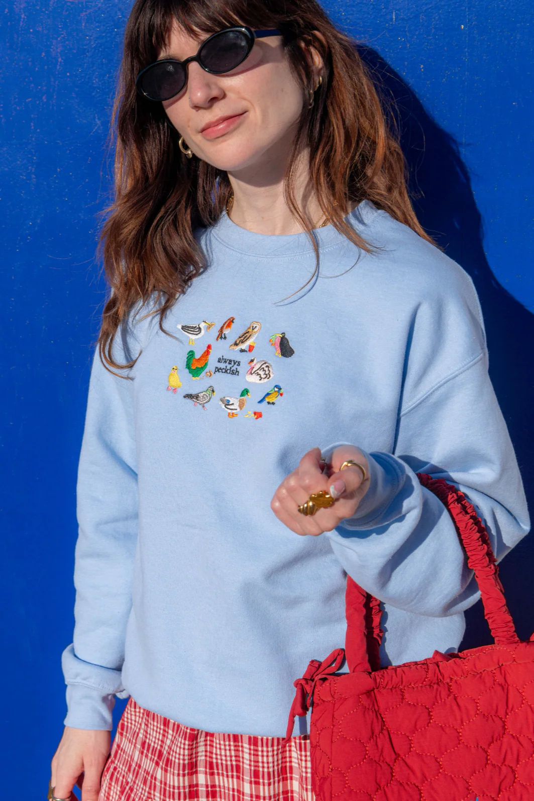 Always Peckish Embroidered Sweatshirt - Image 23