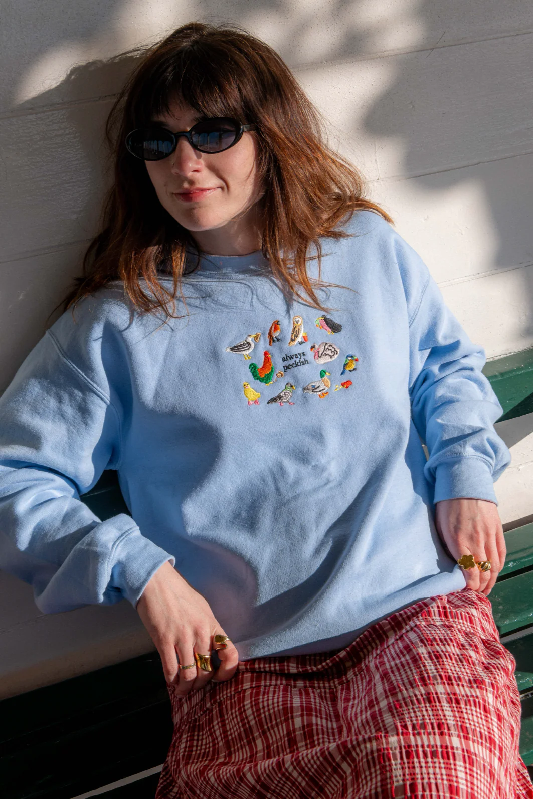 Always Peckish Embroidered Sweatshirt - Image 4