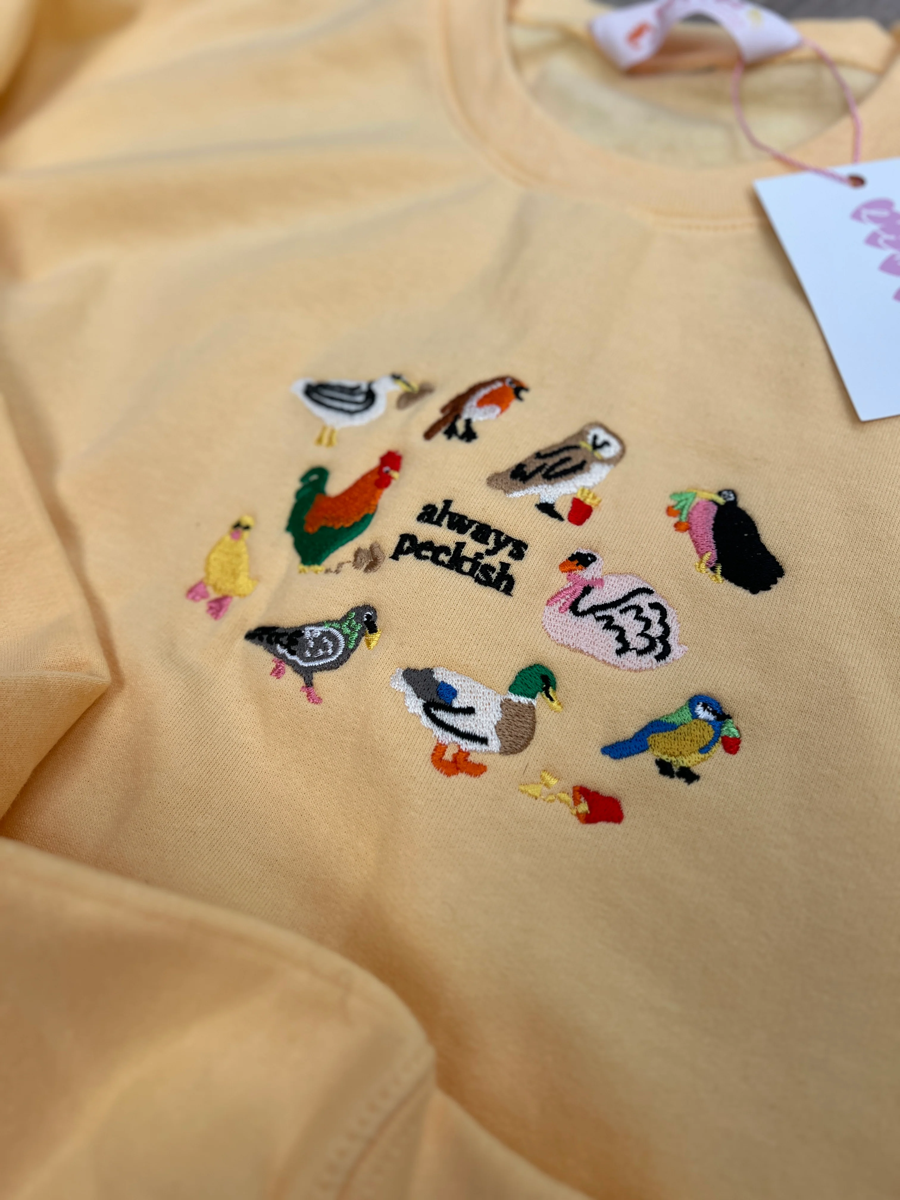 Always Peckish Embroidered Sweatshirt - Image 5