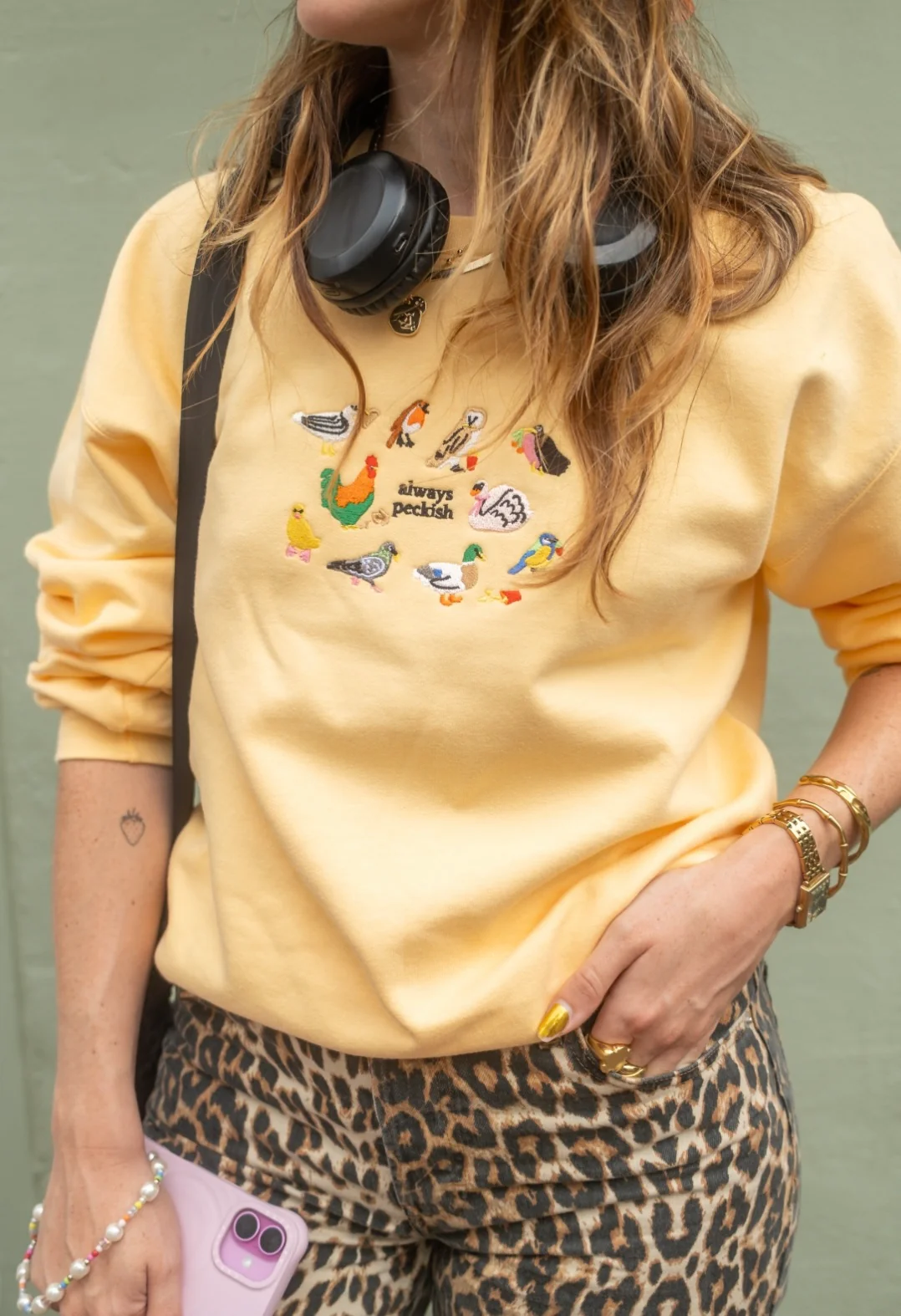 Always Peckish Embroidered Sweatshirt - Image 7