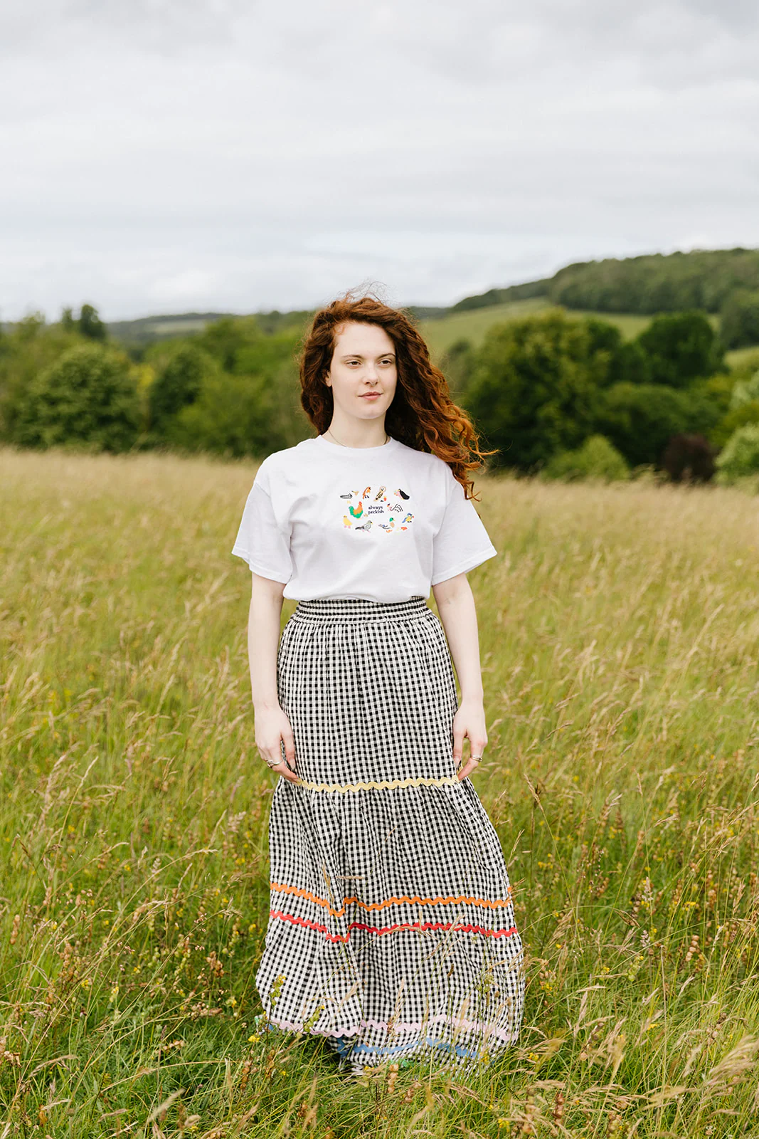 Always Peckish Embroidered T-Shirt - Image 10