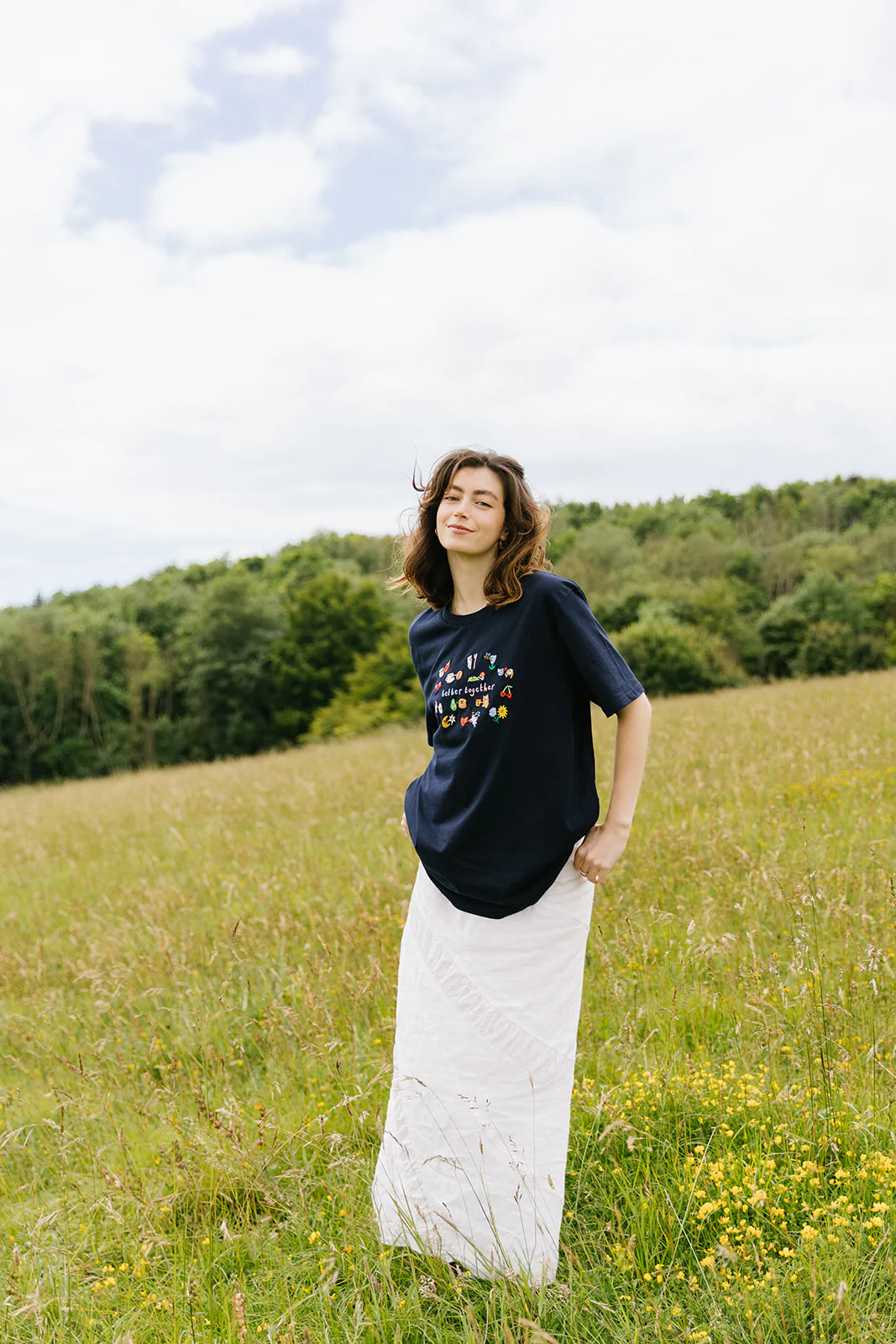 Better Together Embroidered Organic T-Shirt - Image 8