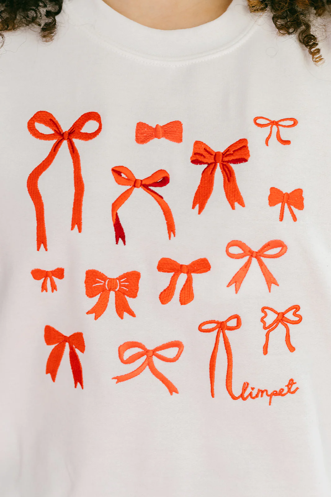 Bows Embroidered Sweatshirt - Image 10