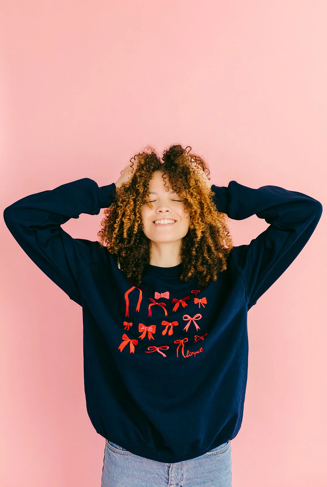 Bows Embroidered Sweatshirt - Image 16