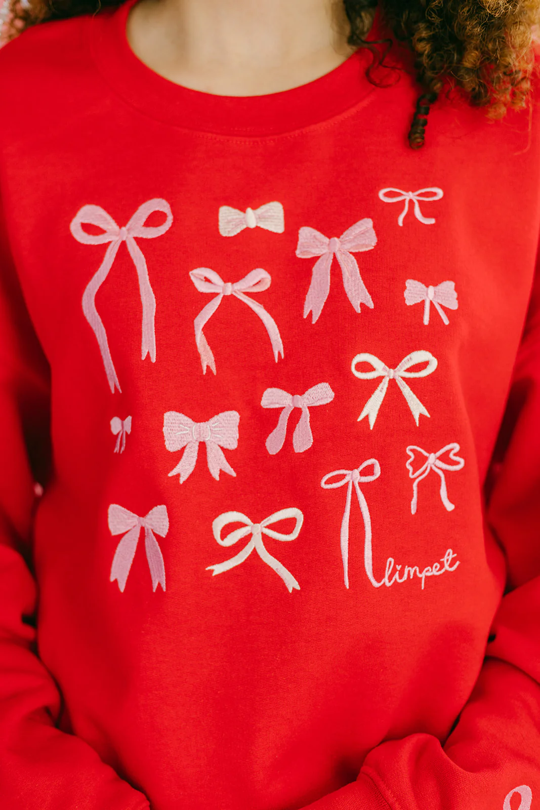 Bows Embroidered Sweatshirt - Image 7