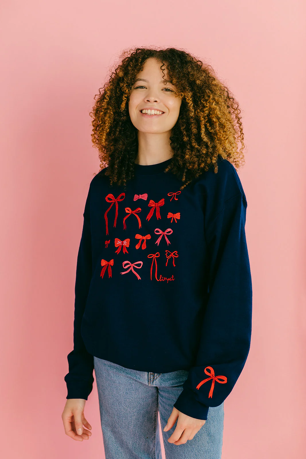 Bows Embroidered Sweatshirt - Image 8