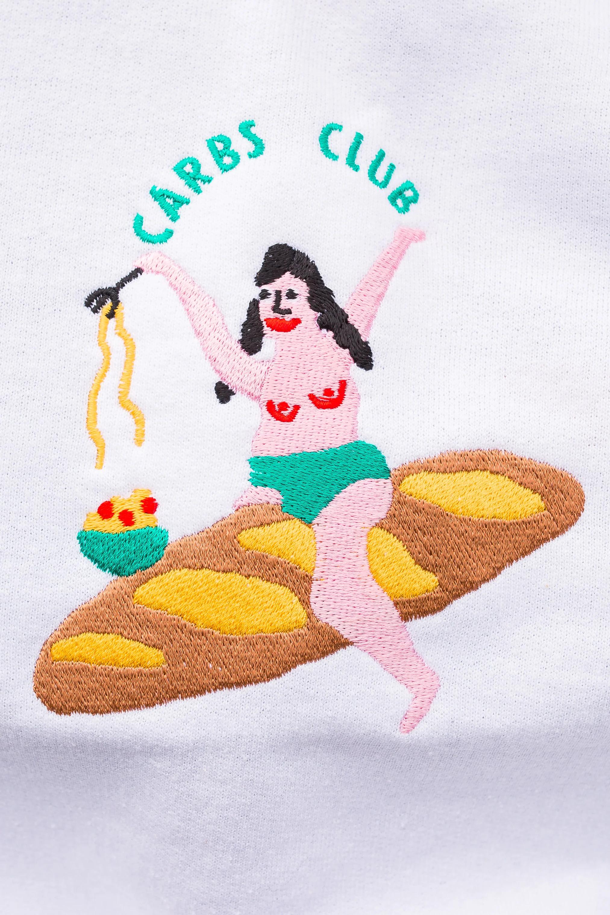 Carbs Club Embroidered Sweatshirt - Image 11