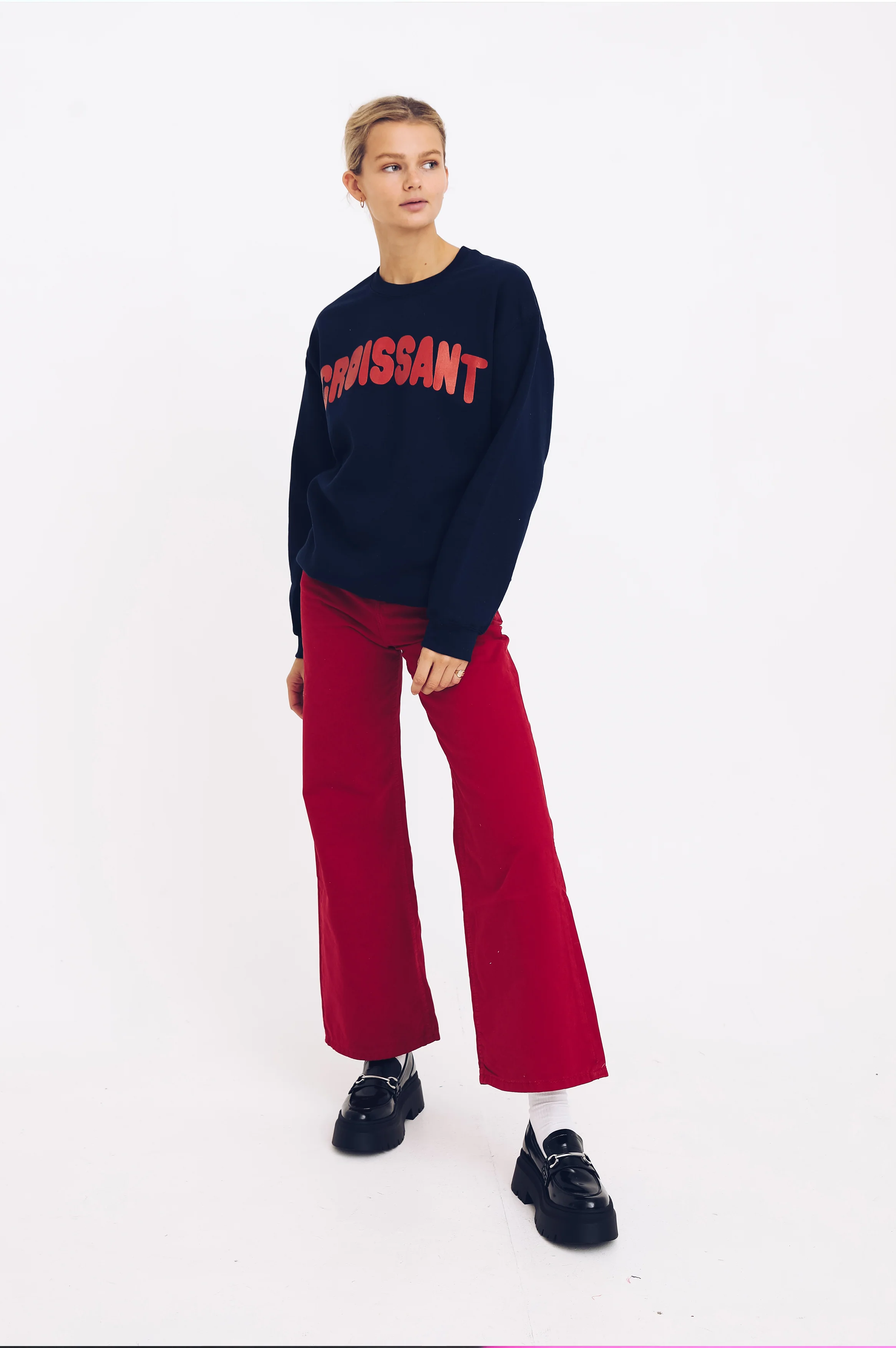 The Croissant Oversized Sweatshirt - Image 17