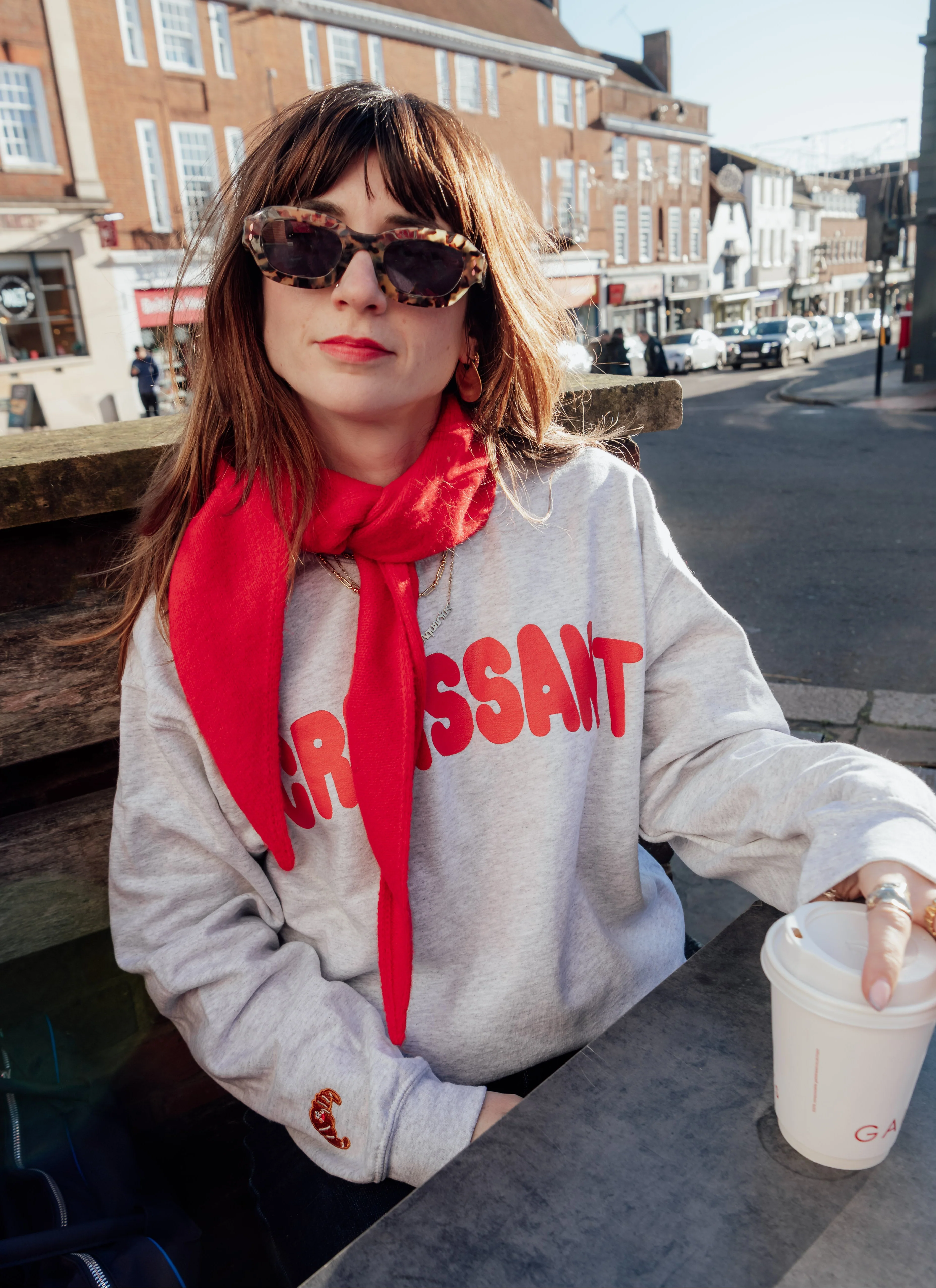 The Croissant Oversized Sweatshirt - Image 19