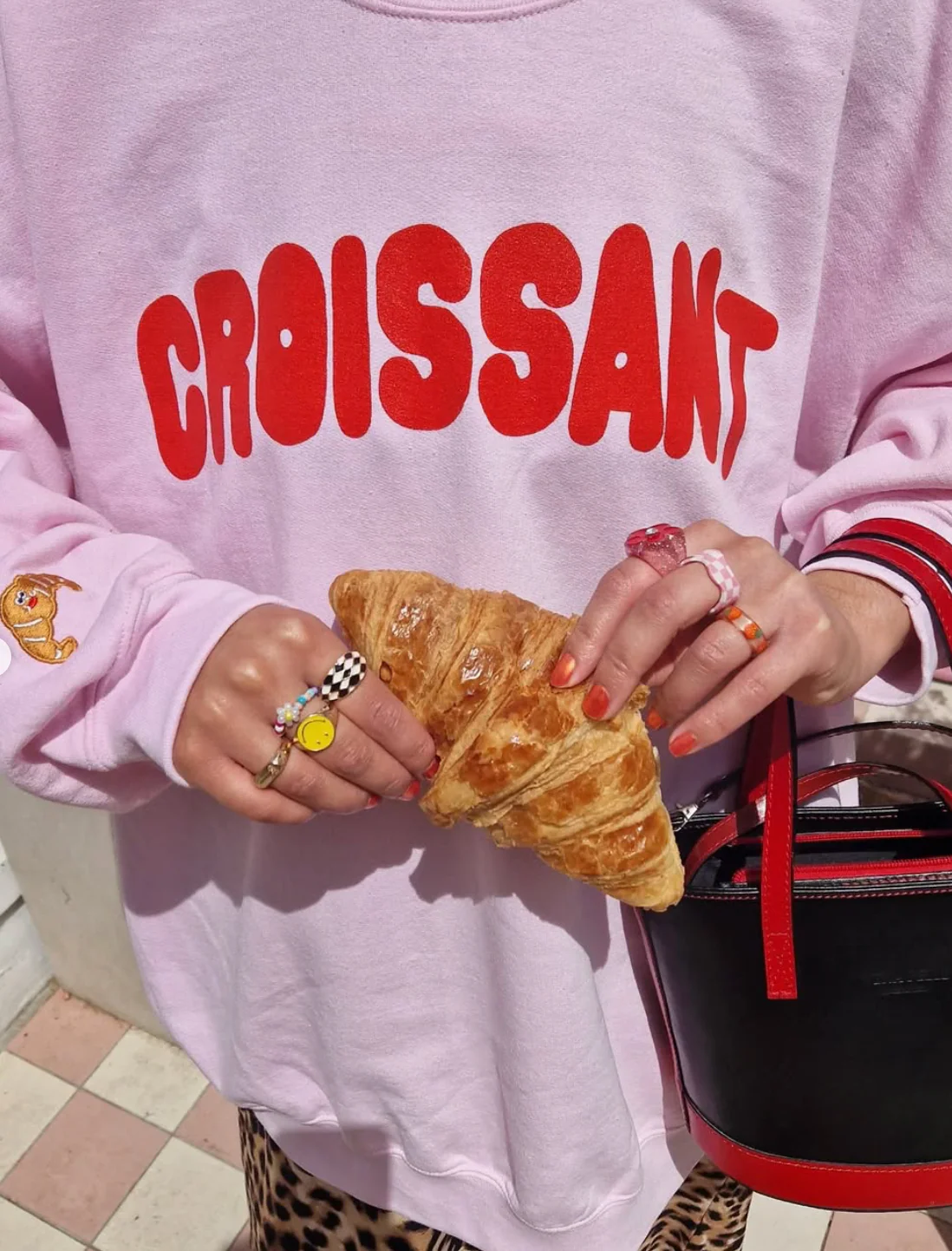 The Croissant Oversized Sweatshirt - Image 3