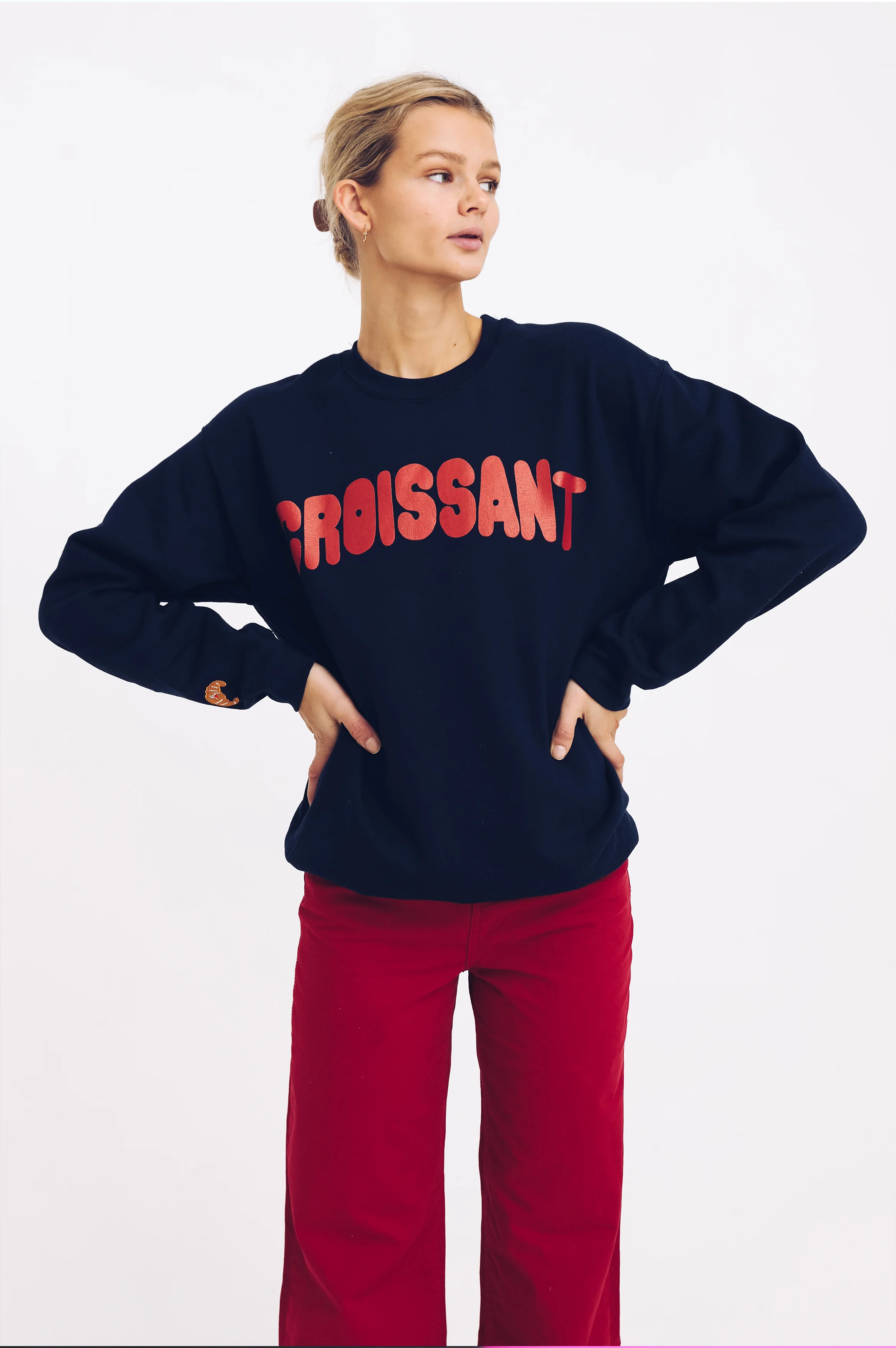 The Croissant Oversized Sweatshirt - Image 5