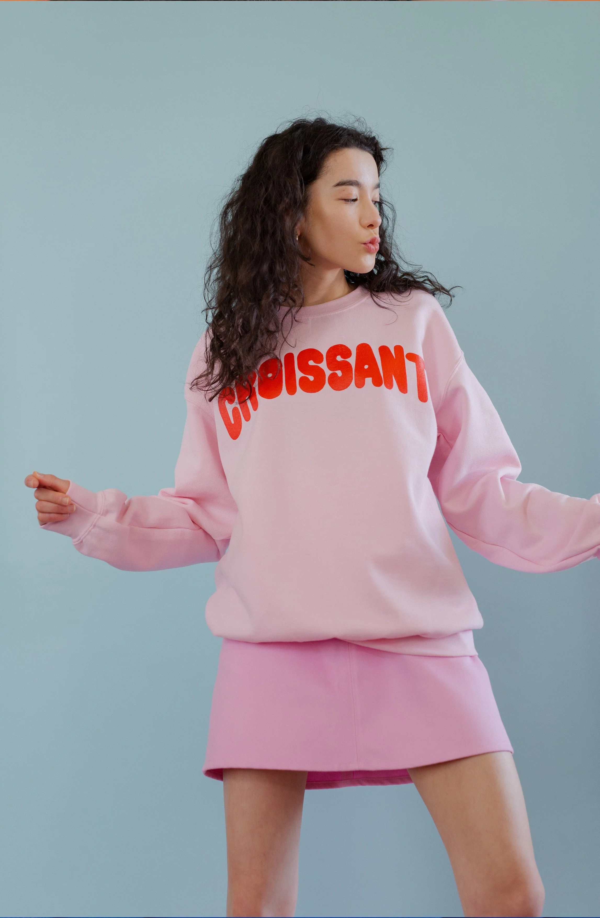 The Croissant Oversized Sweatshirt - Image 8