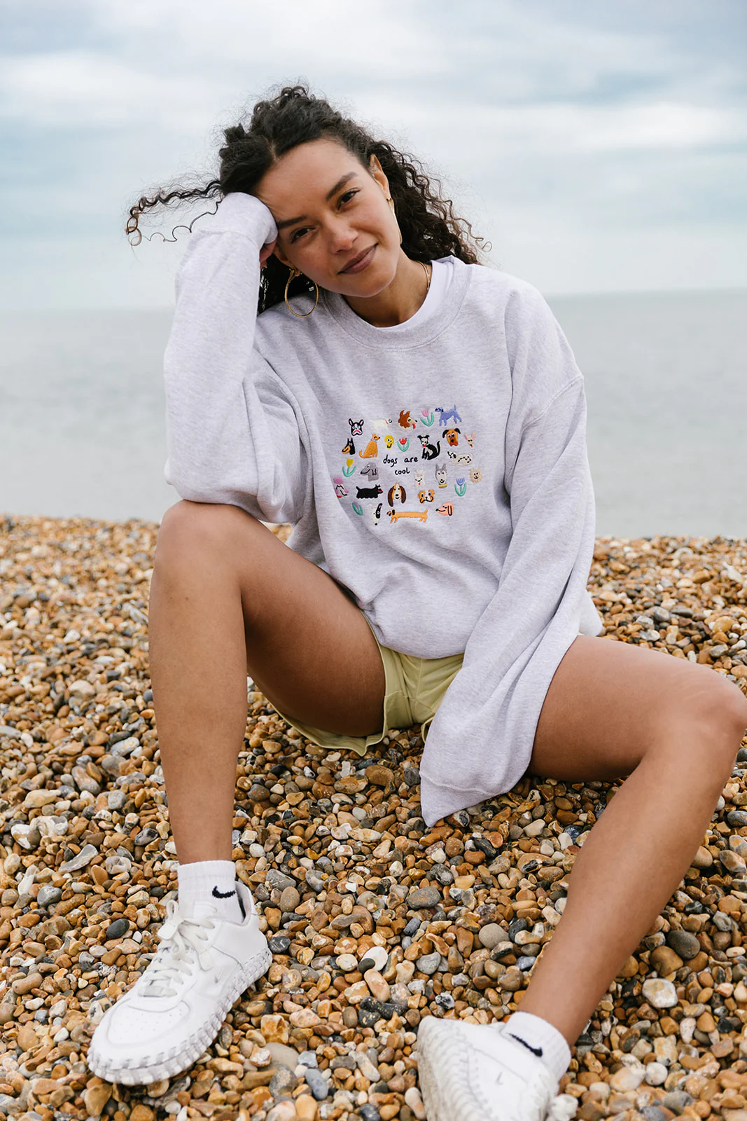 Dogs Are Cool Embroidered Sweatshirt - Image 5