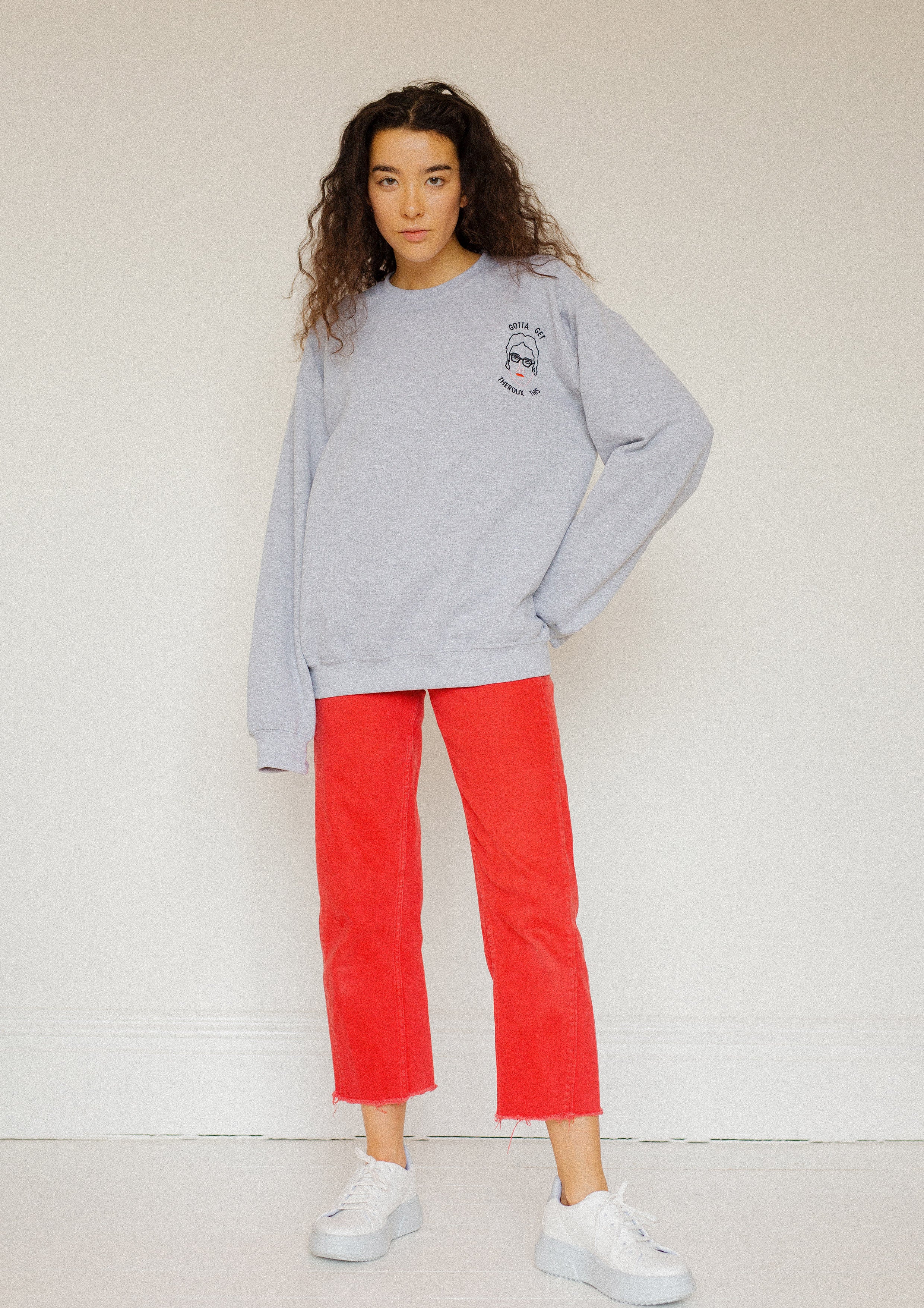 Gotta Get Theroux This Embroidered Sweatshirt - Image 5