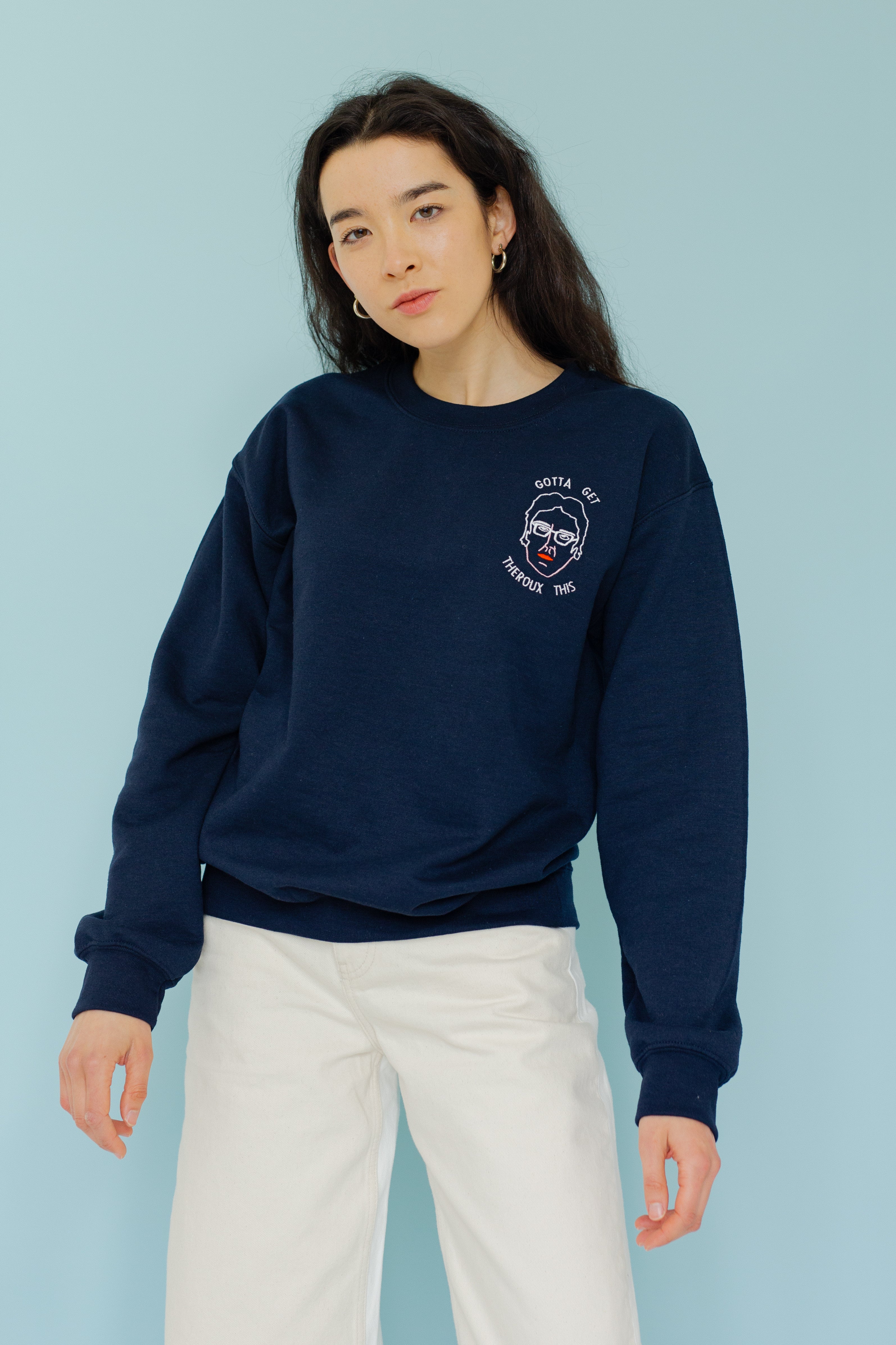 Gotta Get Theroux This Embroidered Sweatshirt - Image 6