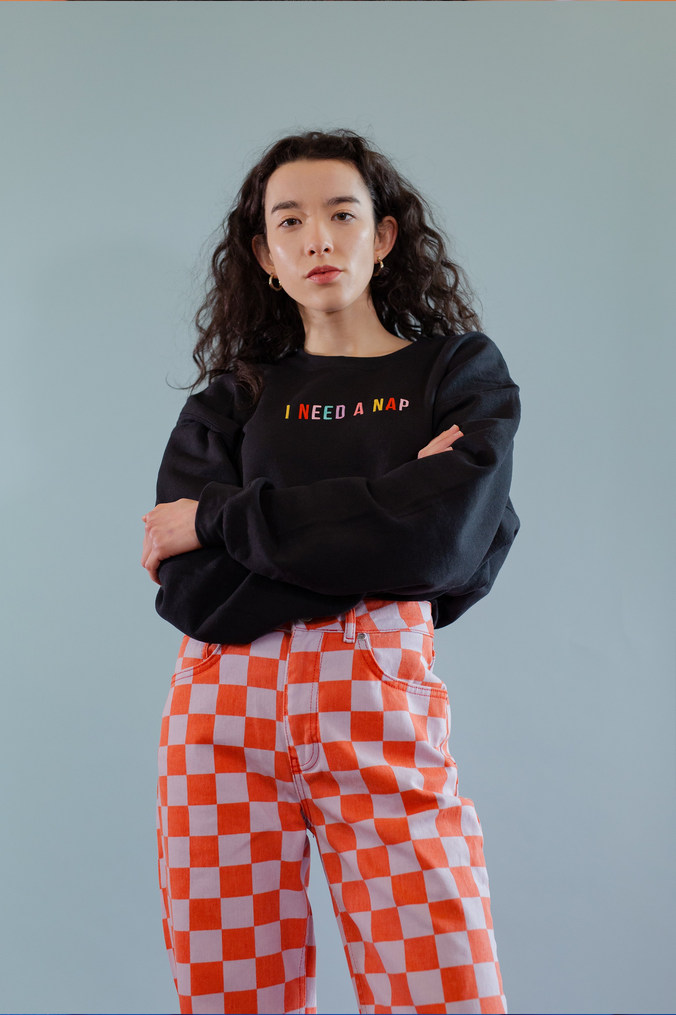 I Need A Nap Embroidered Sweatshirt - Image 4