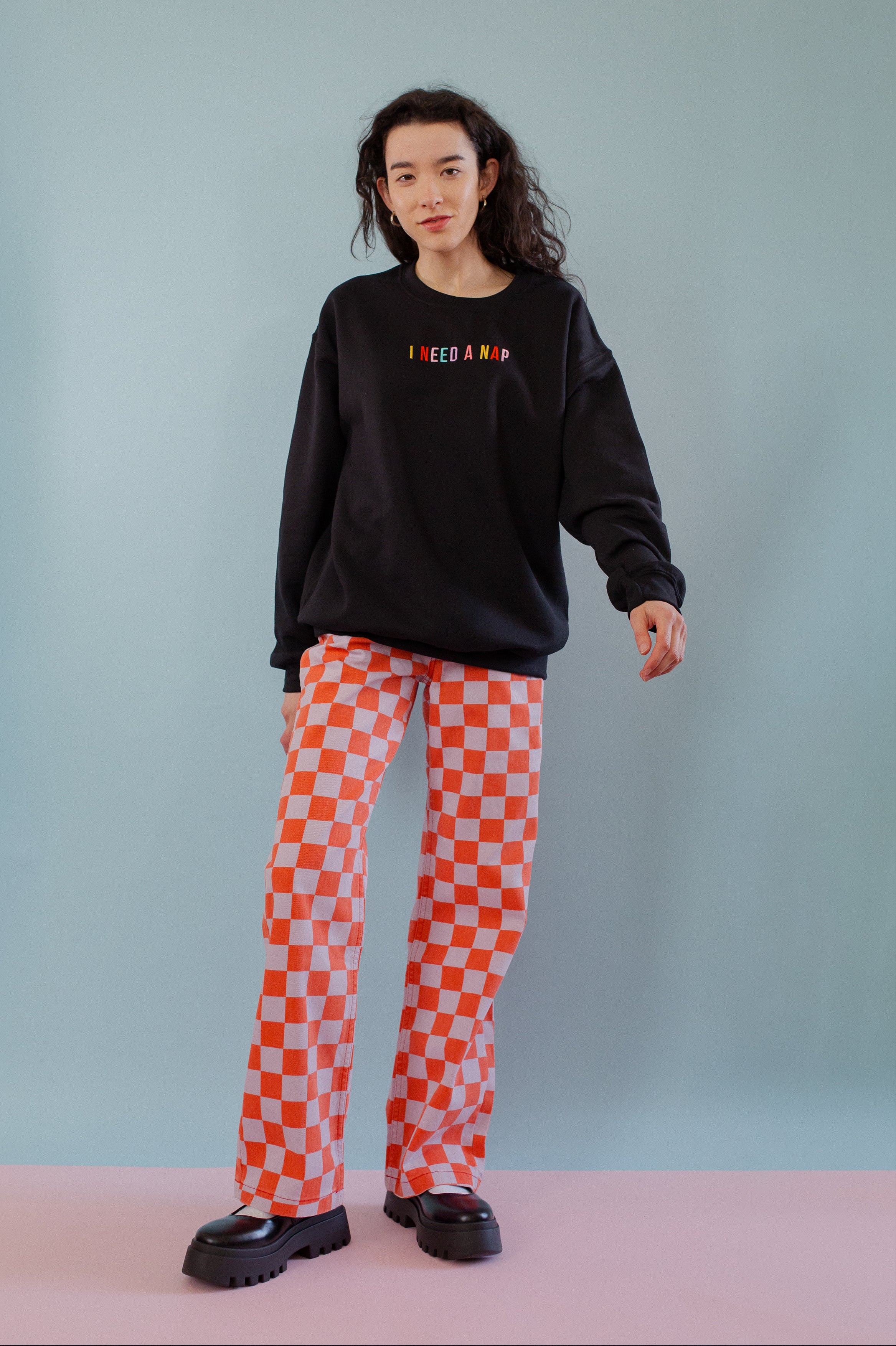I Need A Nap Embroidered Sweatshirt - Image 5