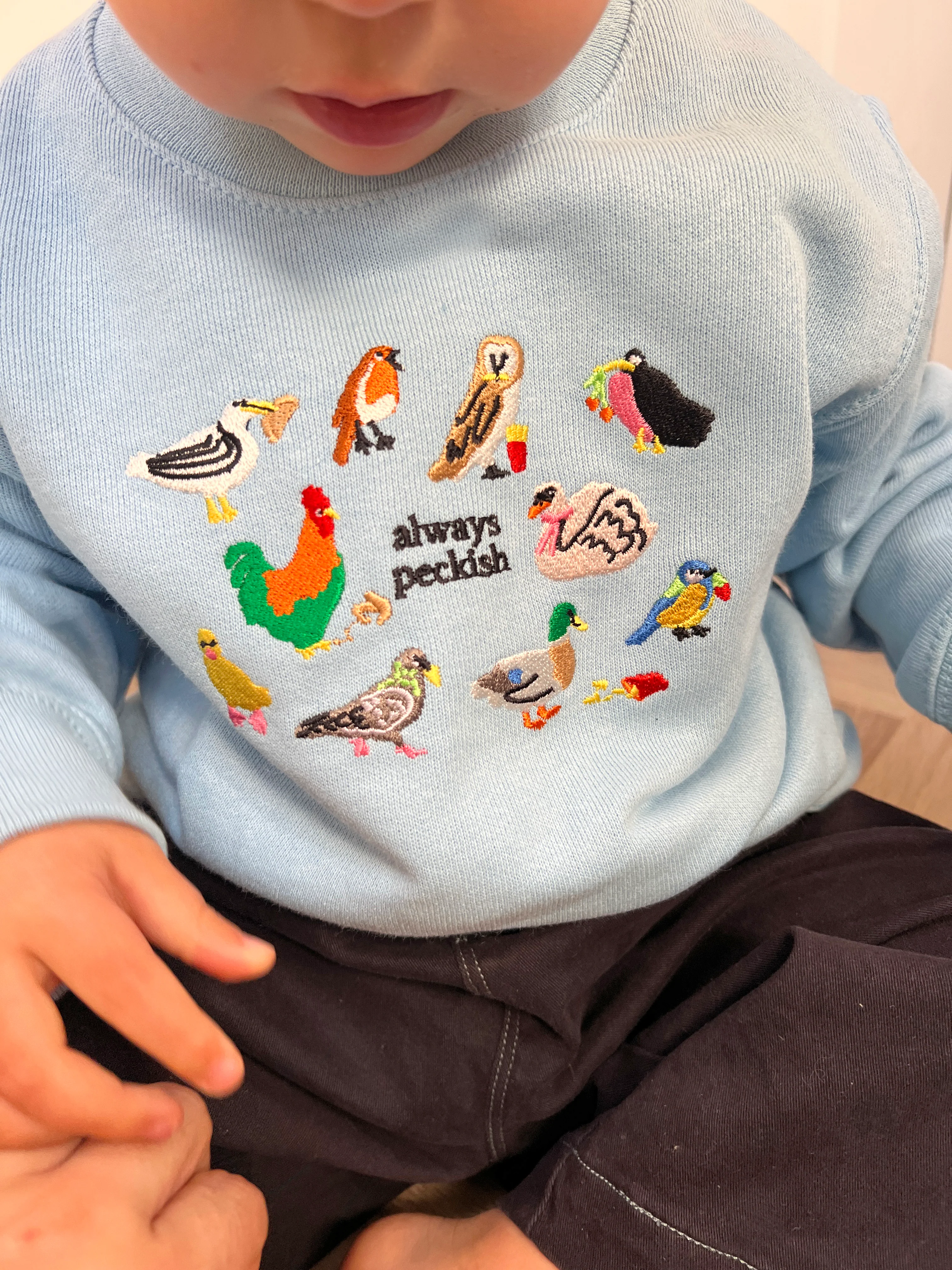 KIDS - Always Peckish Oversized Sweatshirt - Image 3
