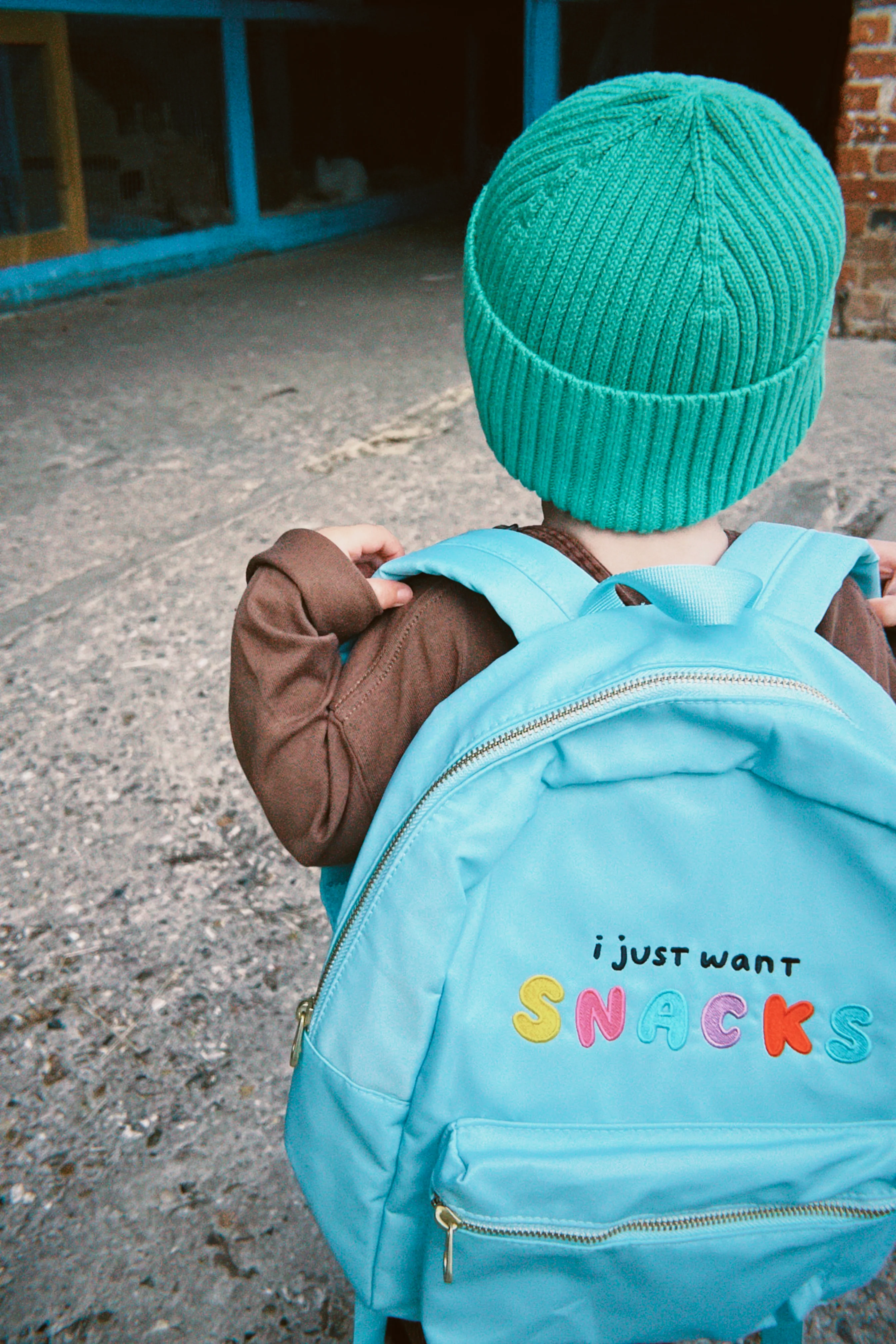 KIDS - I Just Want SNACKS Mini Rucksack - Image 7