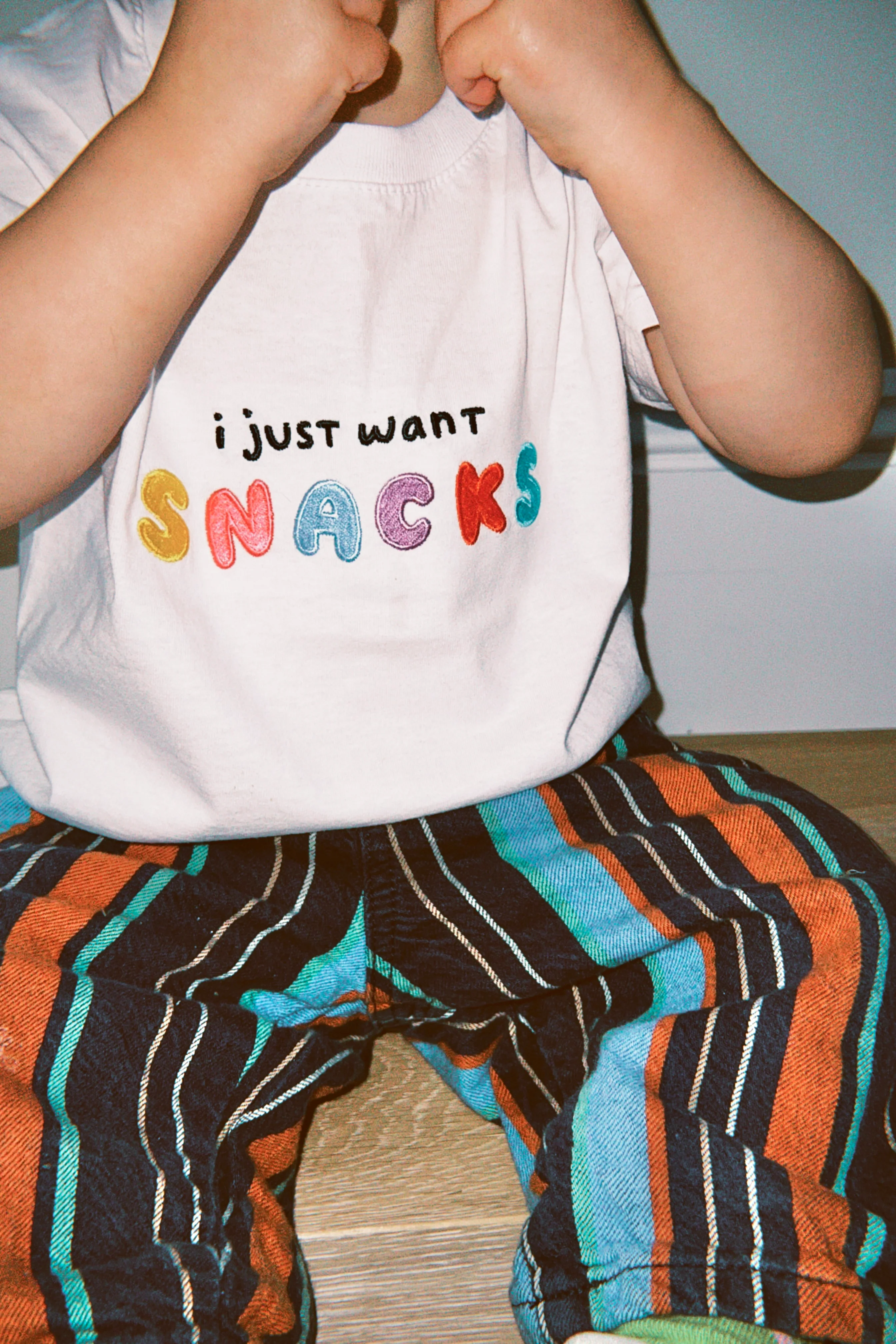 KIDS - I Just Want SNACKS T-Shirt