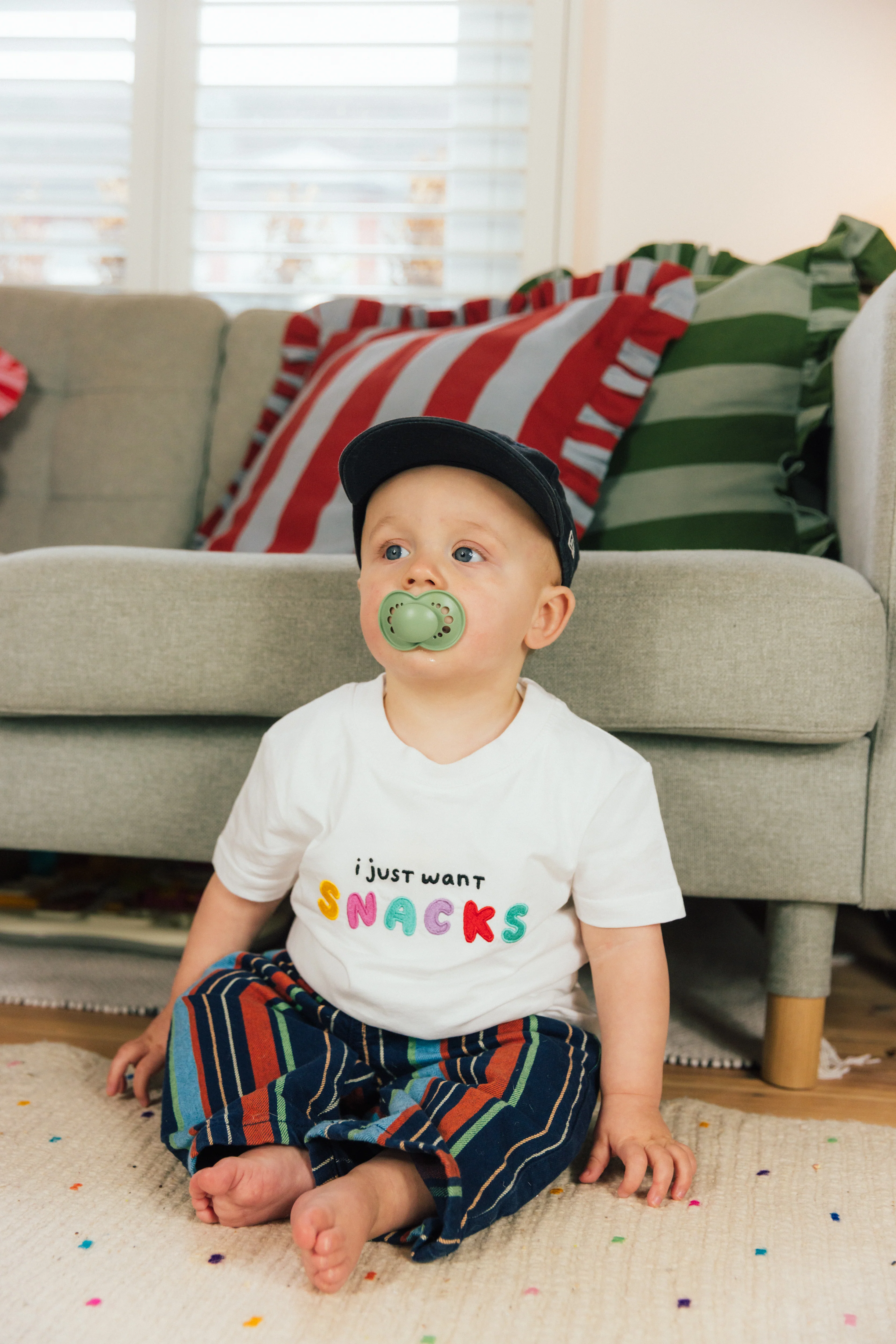 KIDS - I Just Want SNACKS T-Shirt - Image 8