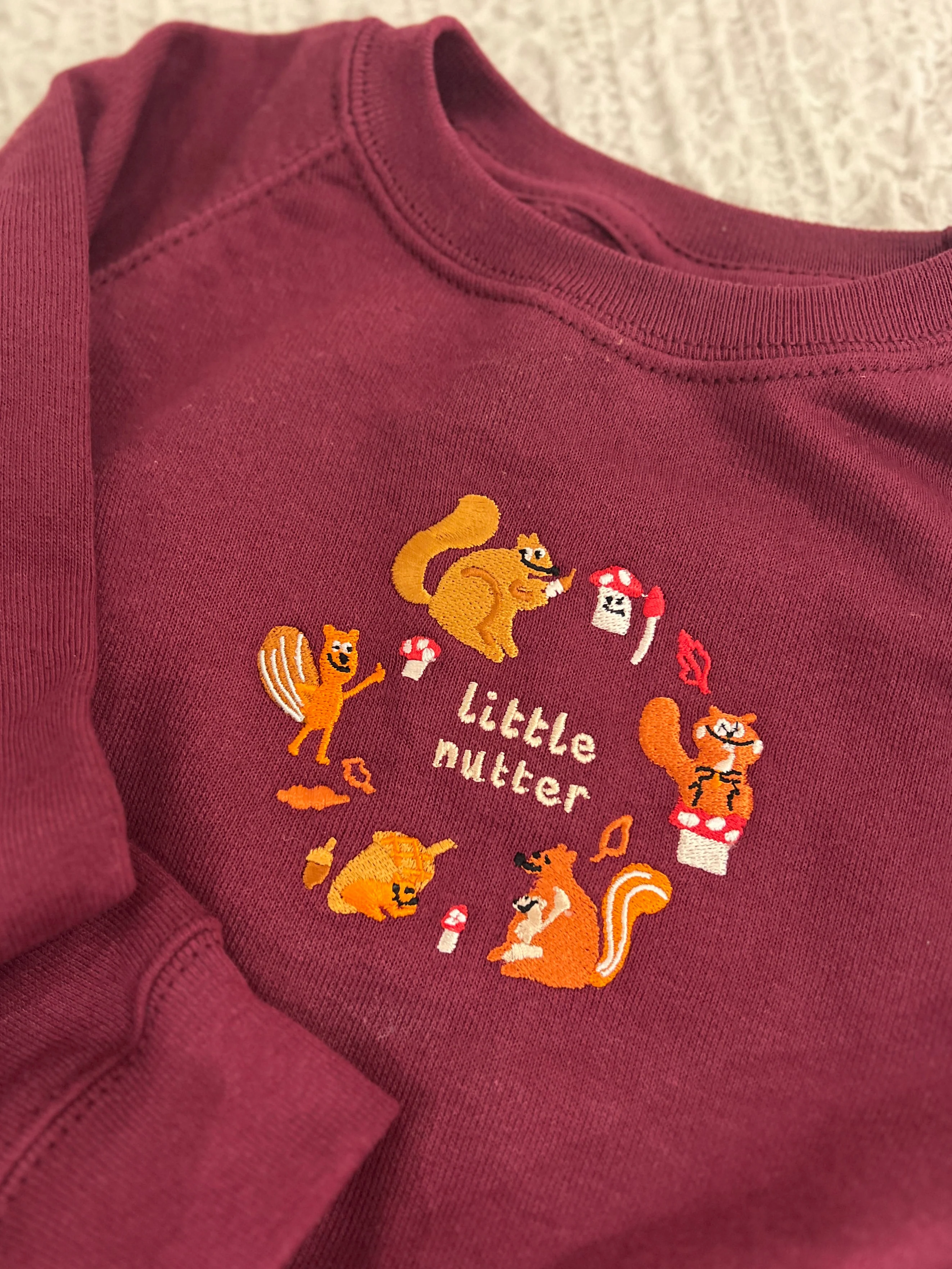 KIDS - Little Nutter Oversized Sweatshirt - Image 5