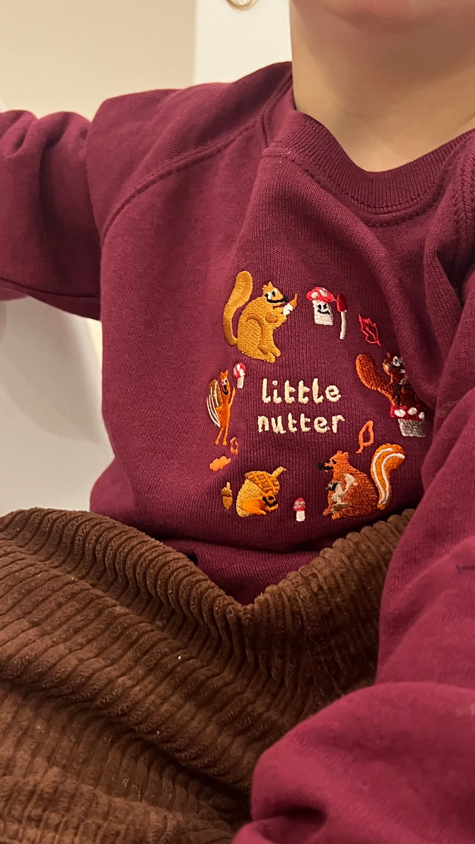 KIDS - Little Nutter Oversized Sweatshirt - Image 7