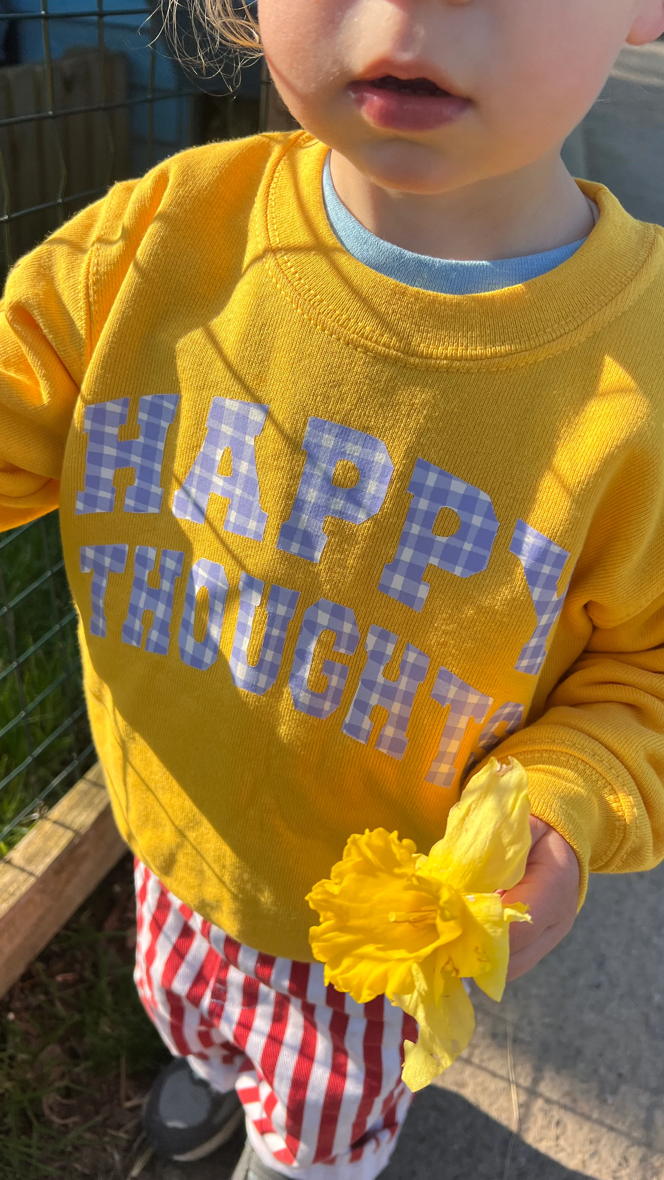 KIDS - The Happy Thoughts Oversized Sweatshirt - Image 6