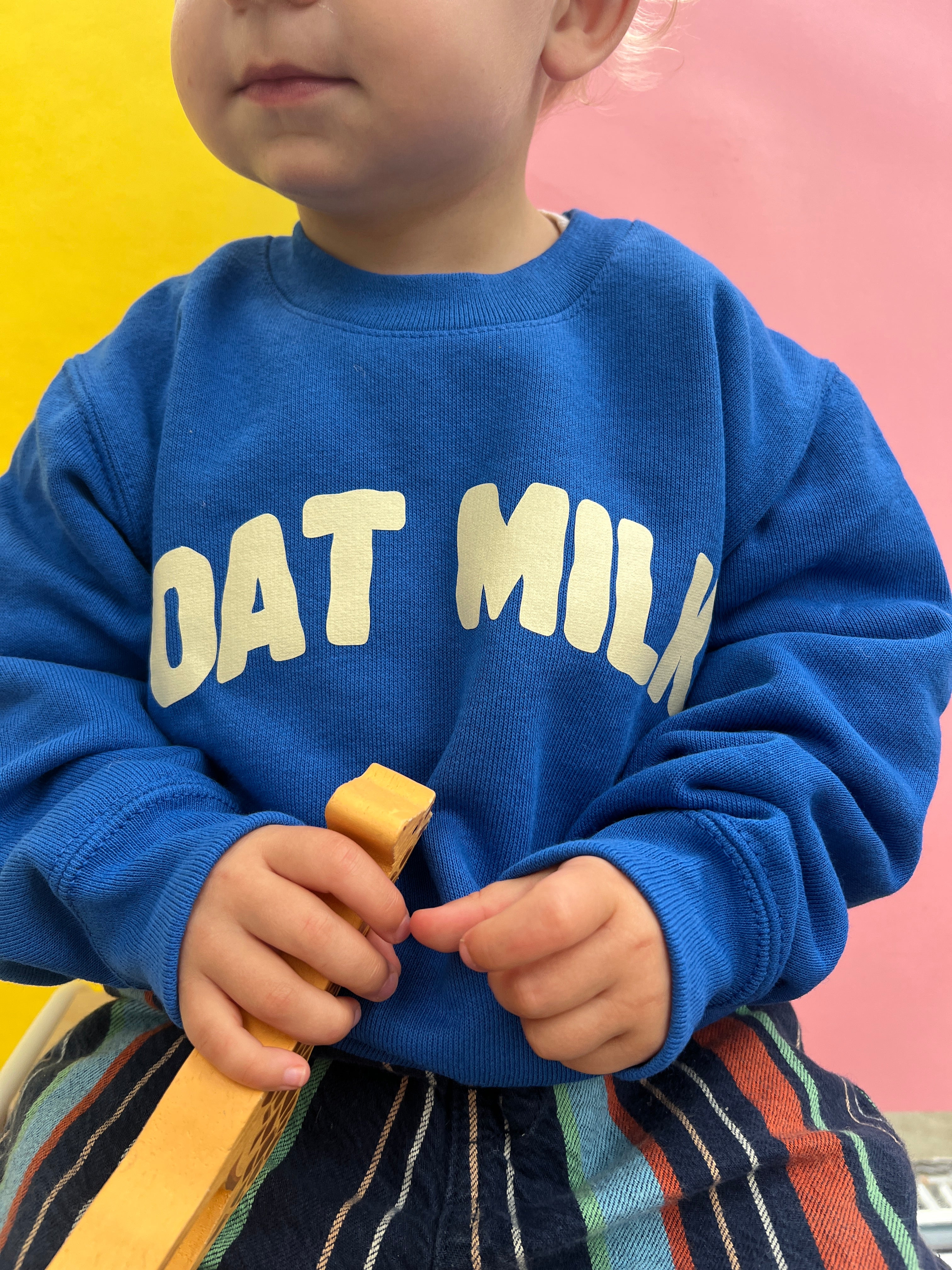 KIDS - The Oat Milk Oversized Sweatshirt - Image 5