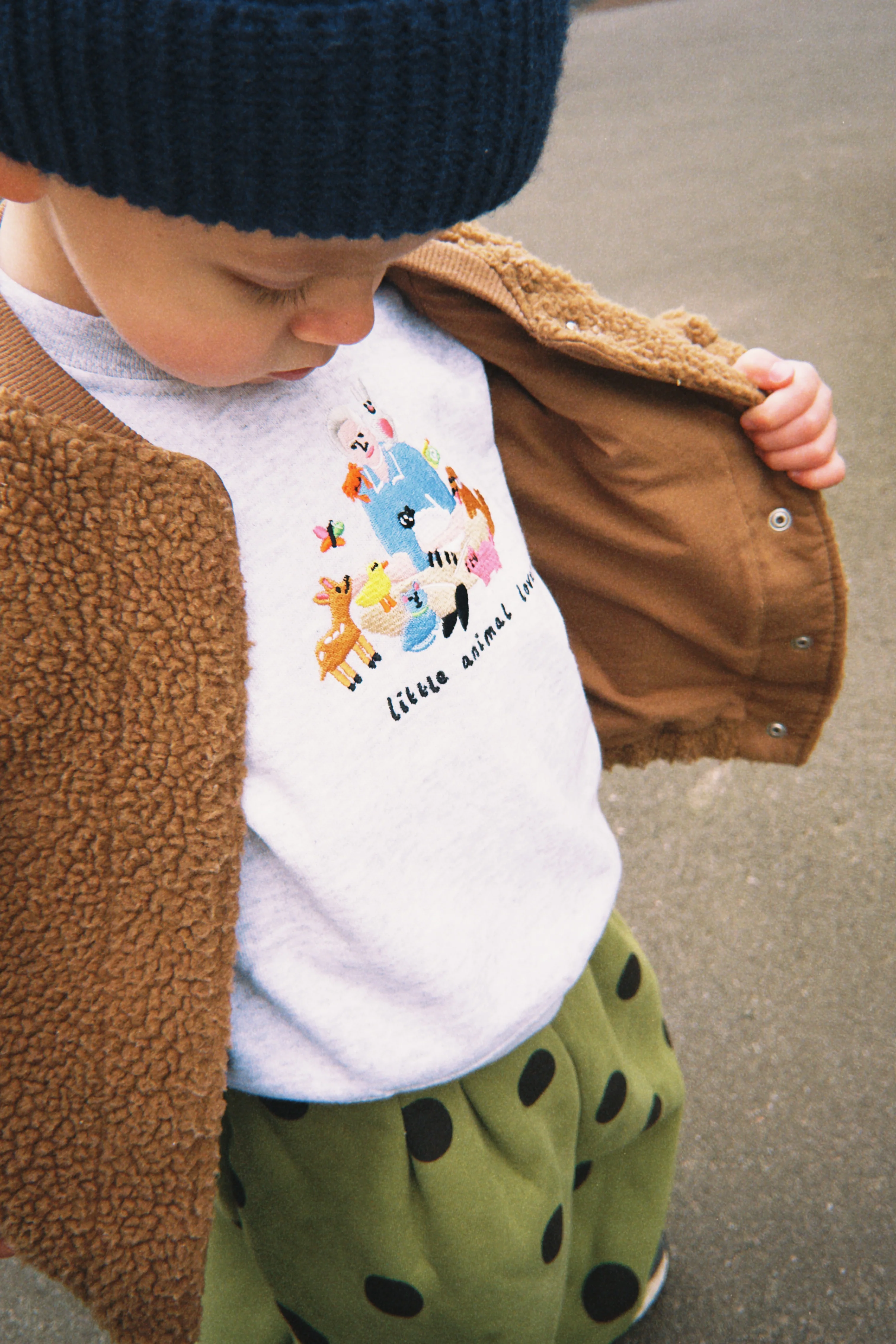 KIDS - Little Animal Lover Oversized Sweatshirt - Image 13