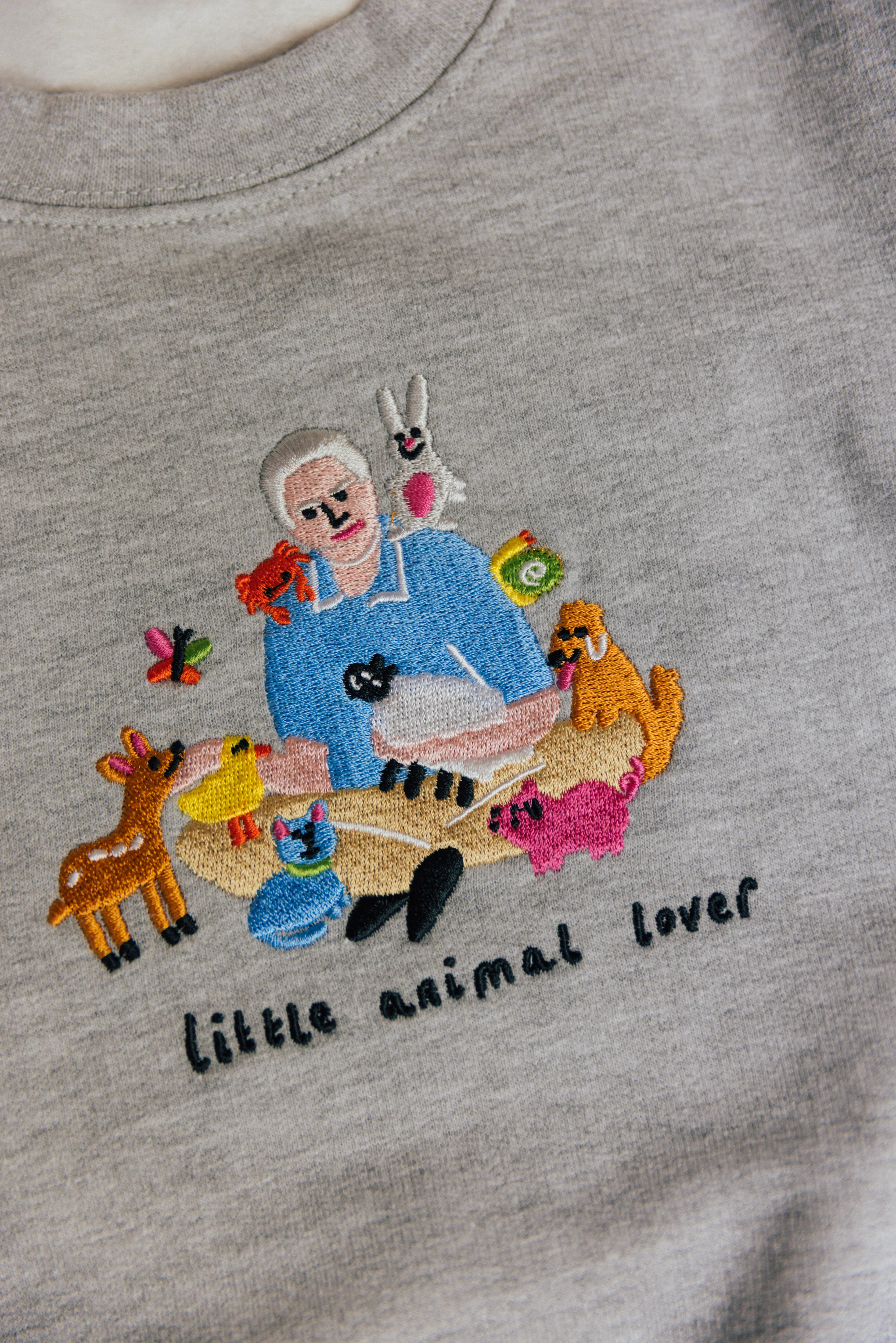 KIDS - Little Animal Lover Oversized Sweatshirt - Image 6
