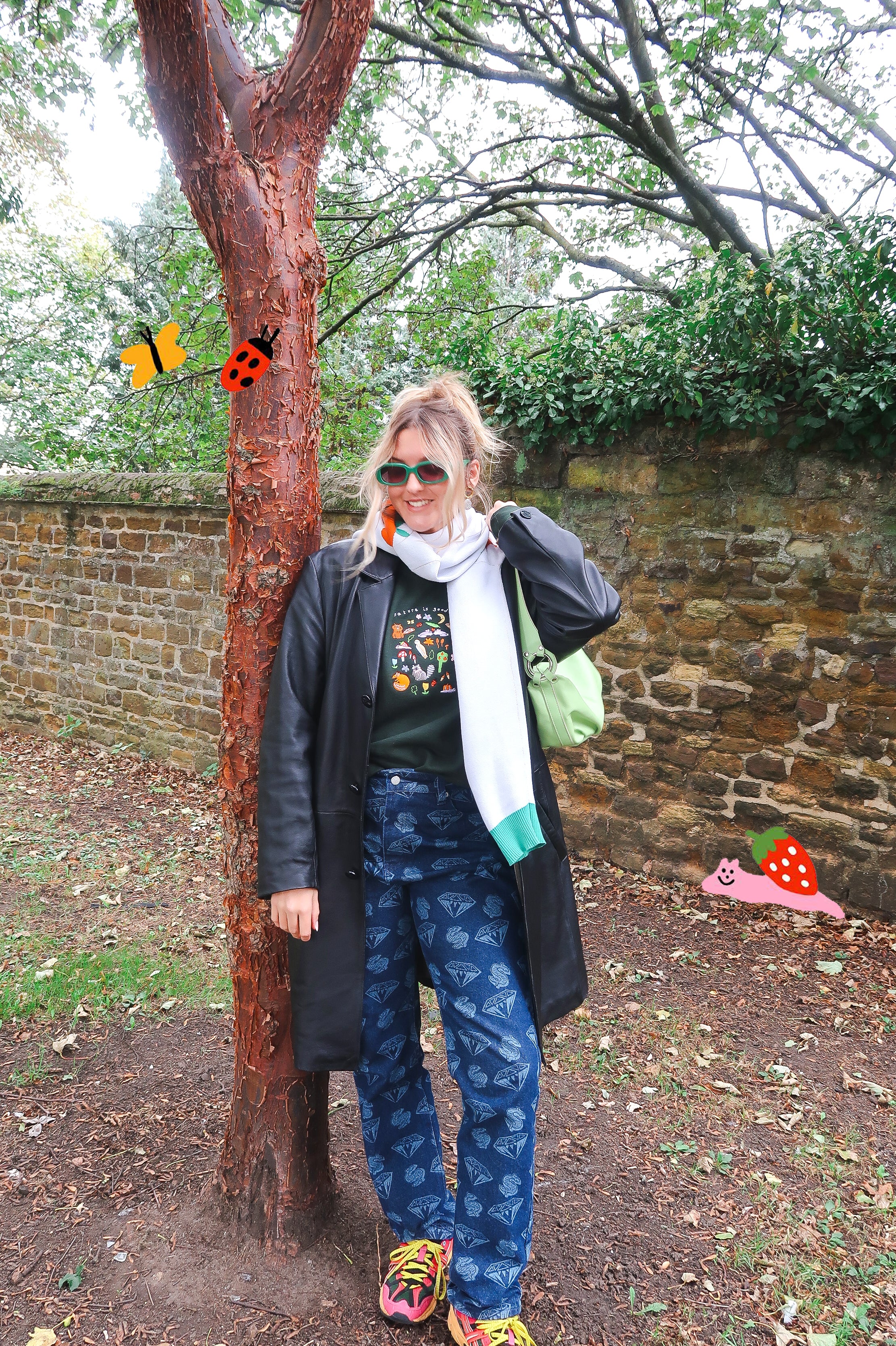 Nature Is Good For Me Embroidered Sweatshirt - Image 15
