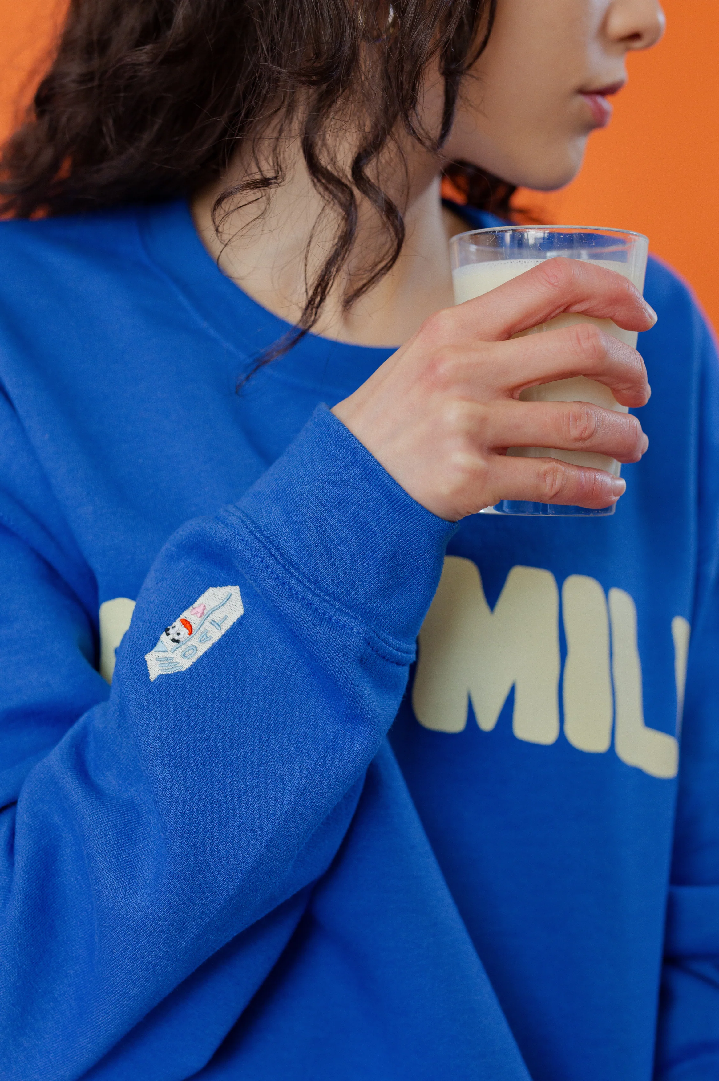 The Oat Milk Oversized Sweatshirt - Image 12