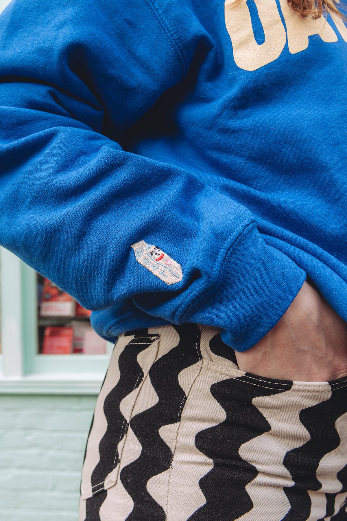 The Oat Milk Oversized Sweatshirt - Image 3