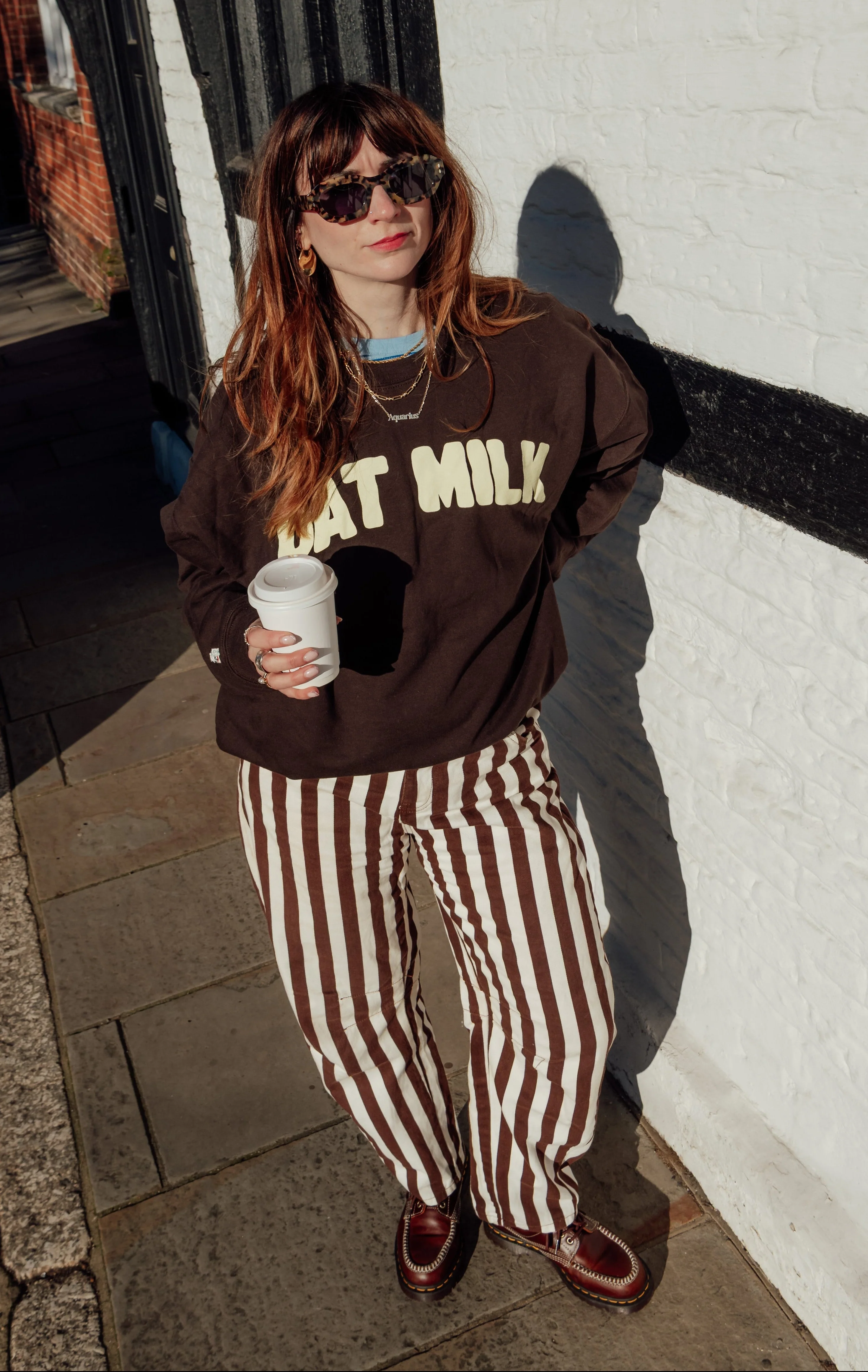 The Oat Milk Oversized Sweatshirt - Image 7