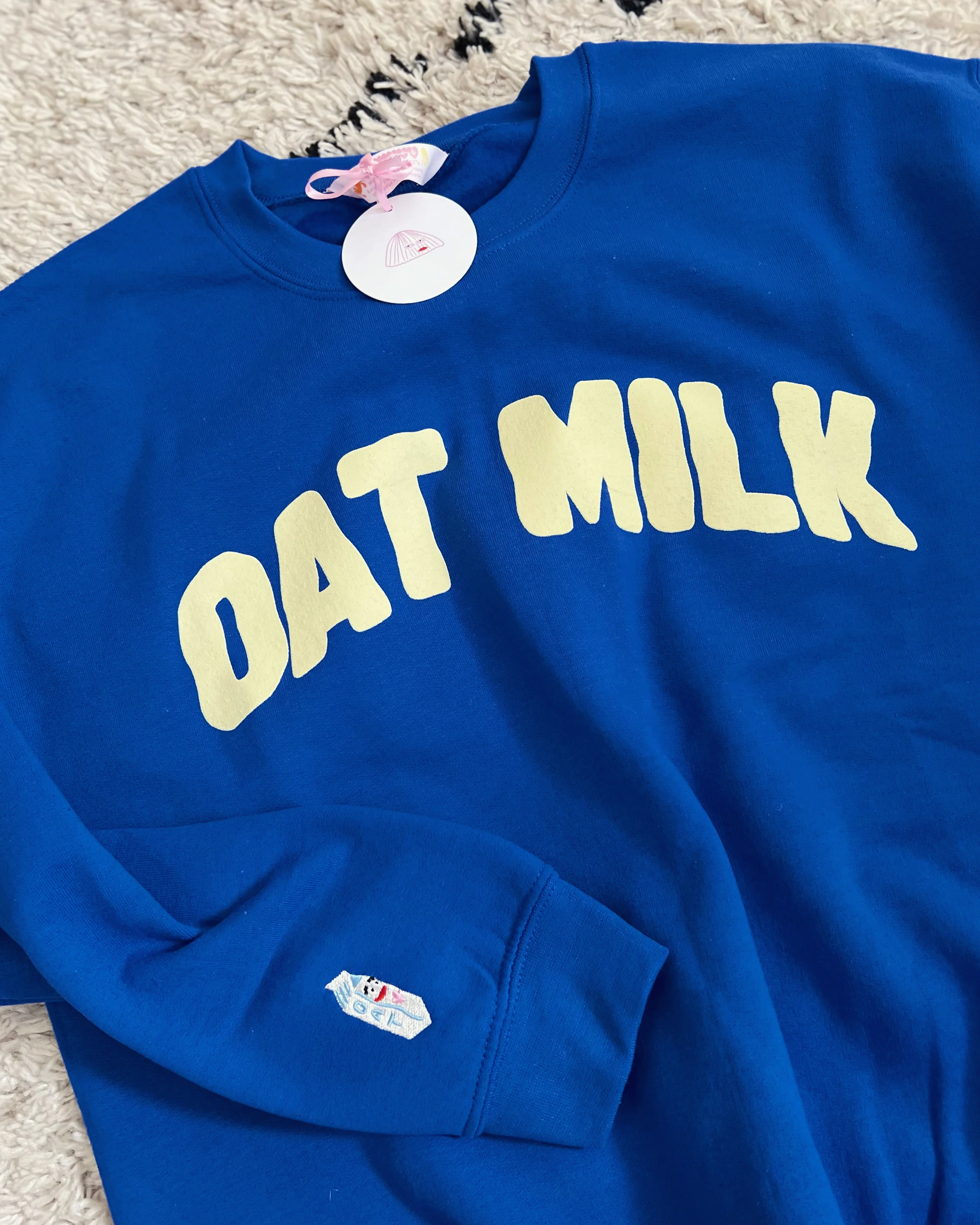 The Oat Milk Oversized Sweatshirt - Image 9