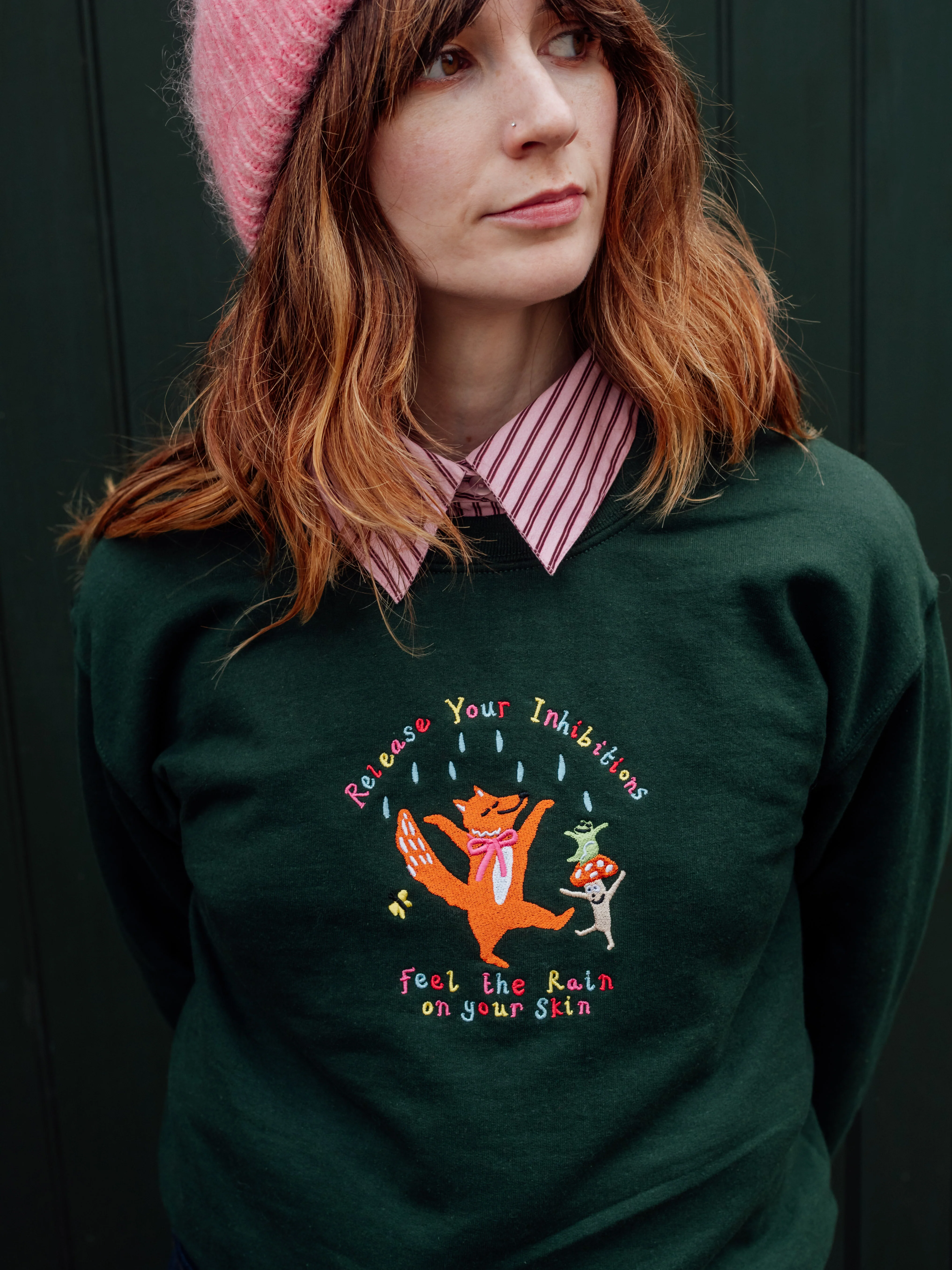 Release Your Inhibitions Embroidered Sweatshirt - Image 6
