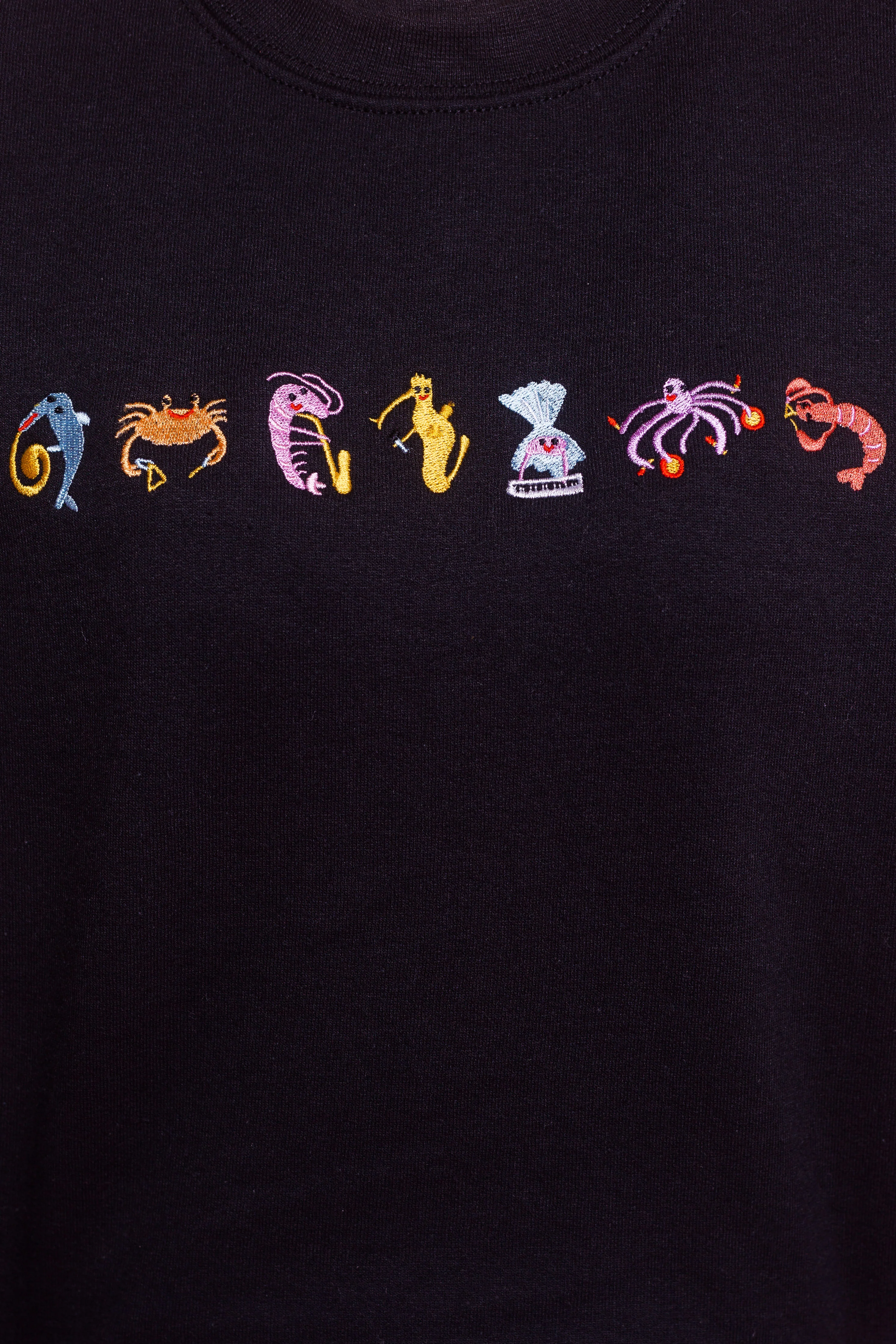 Seafood Medley Embroidered Sweatshirt - Image 9