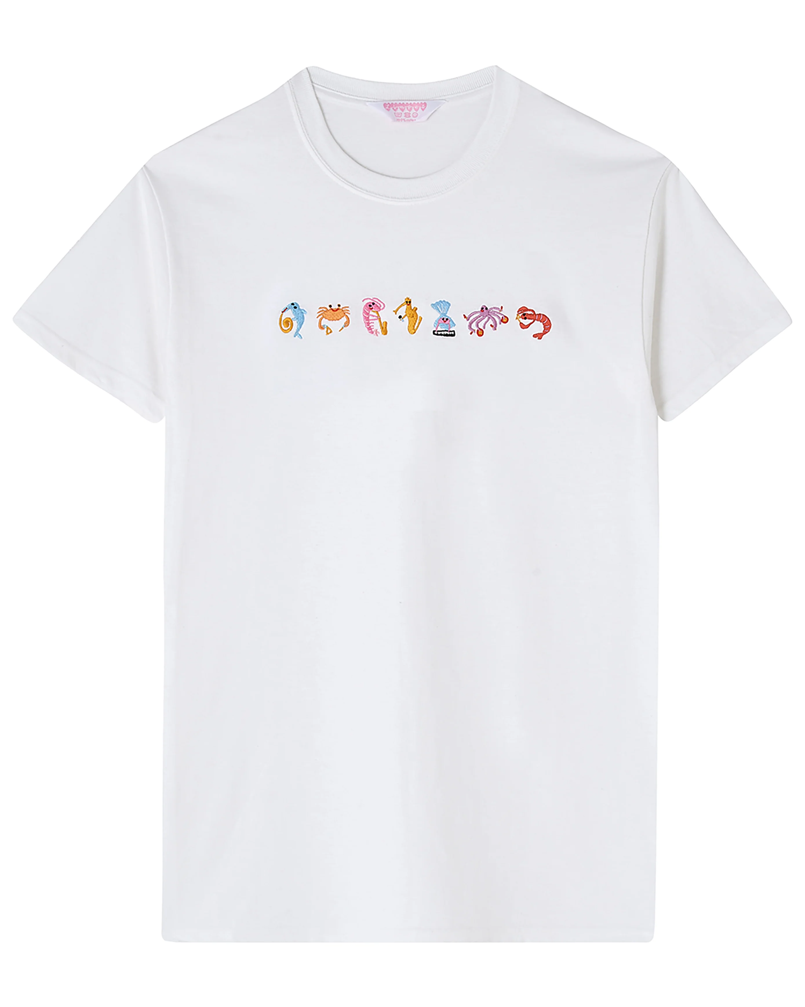 Seafood Medley Embroidered T-Shirt - Image 10