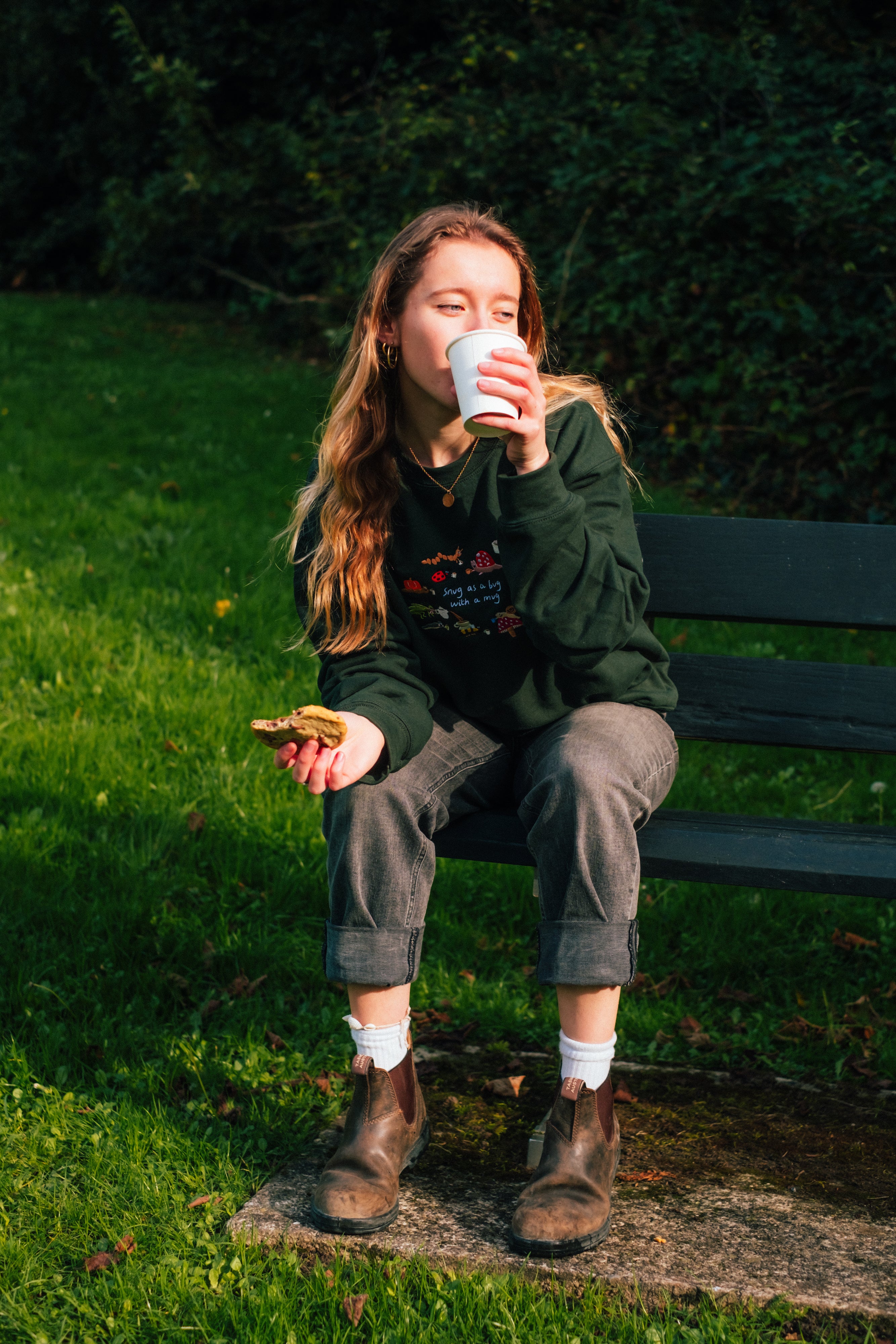 Snug as a Bug Embroidered Sweatshirt - Image 8