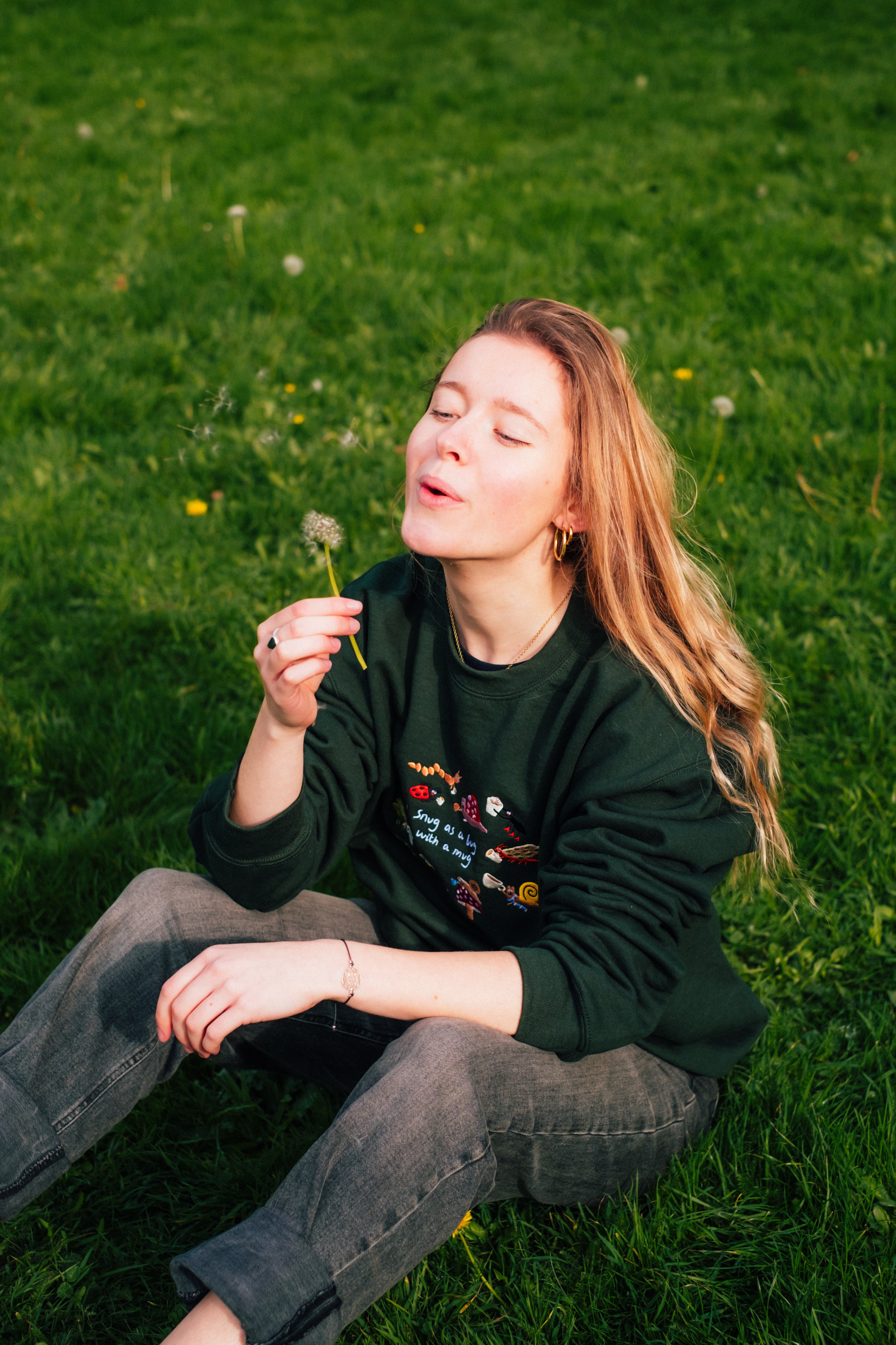 Snug as a Bug Embroidered Sweatshirt - Image 9
