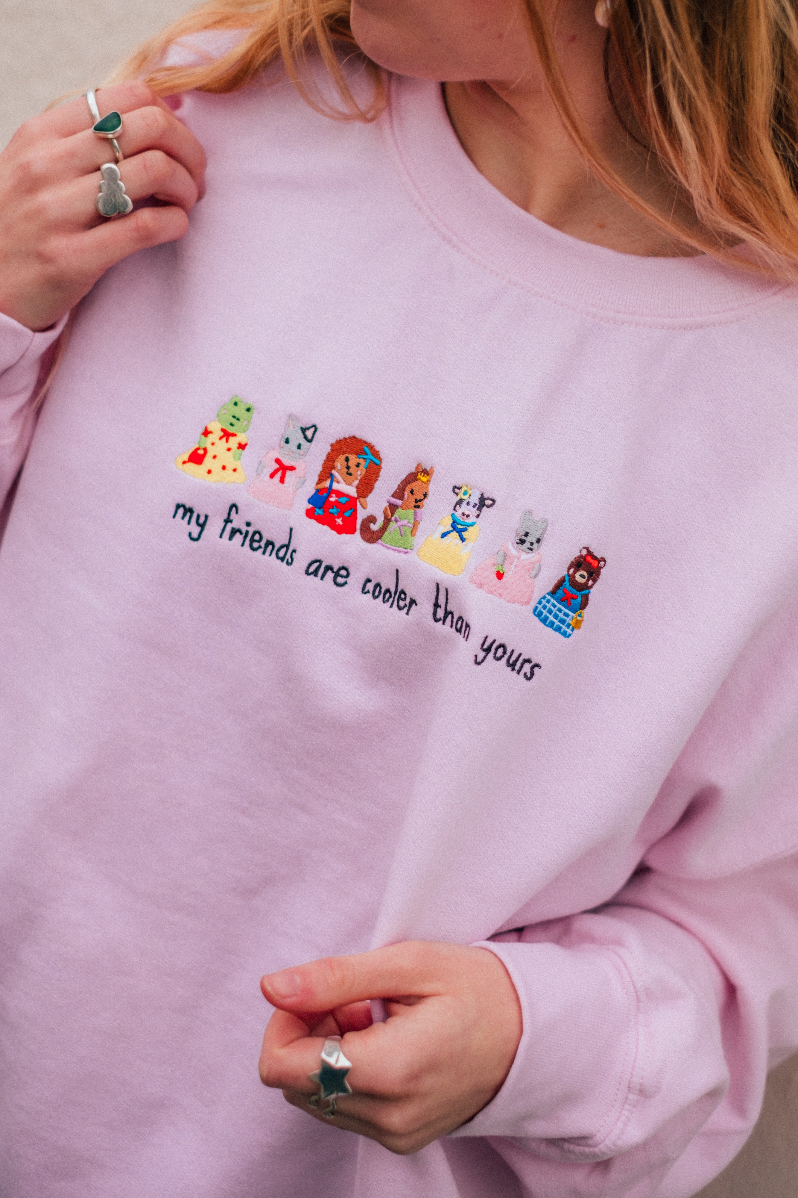 Sylvanian Families Embroidered Sweatshirt - Image 5
