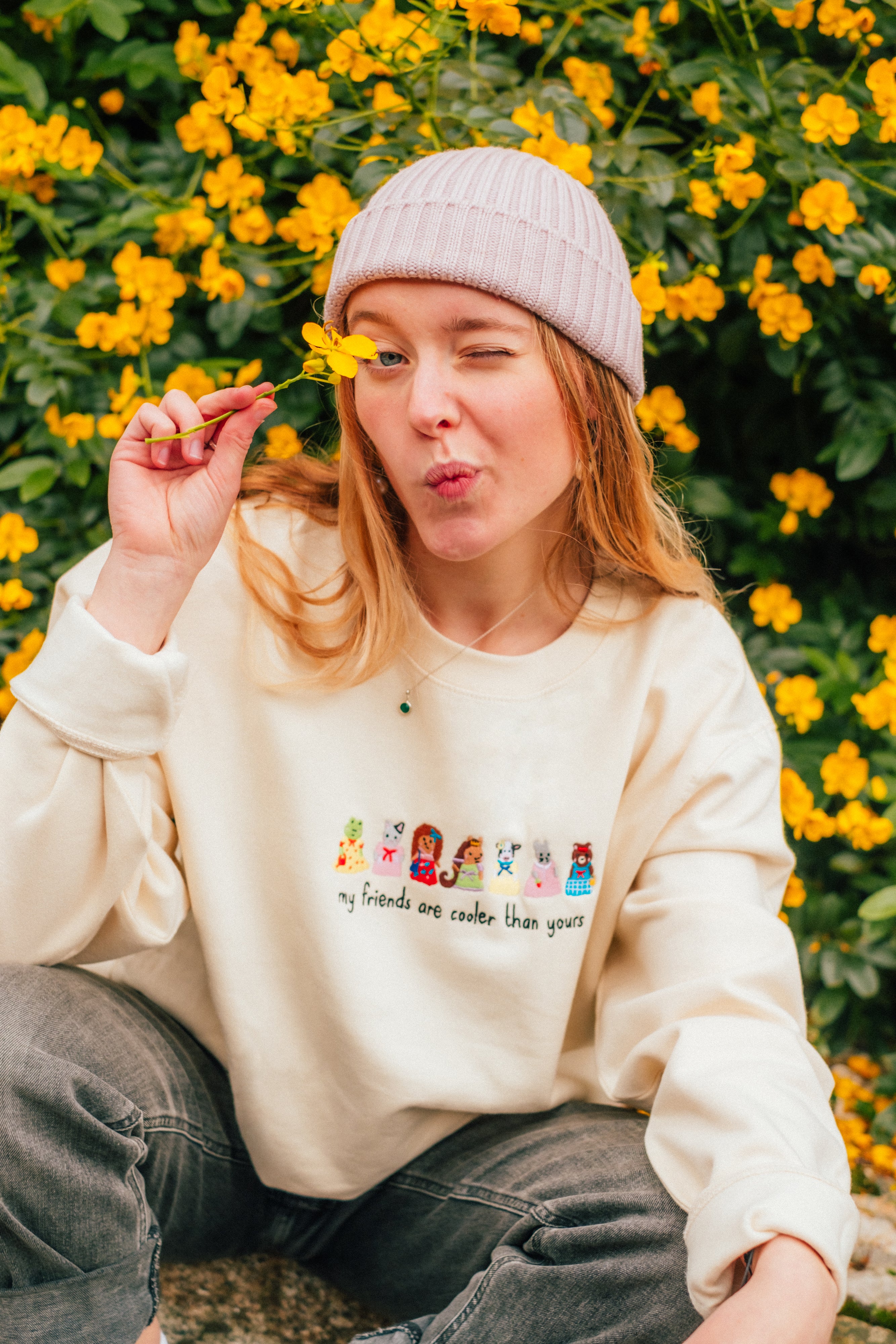 Sylvanian Families Embroidered Sweatshirt - Image 6
