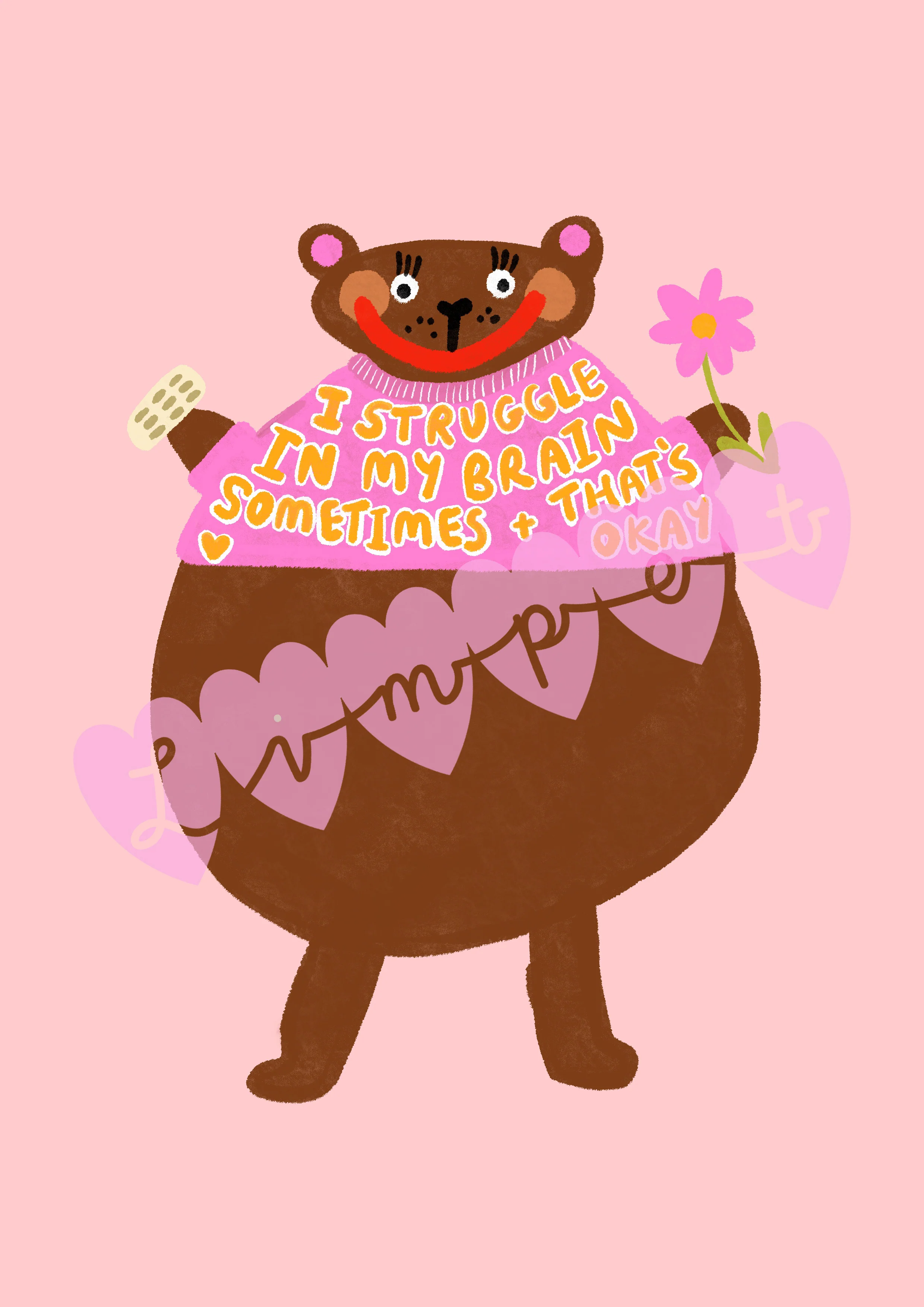 Teddy Bear Print - Image 2