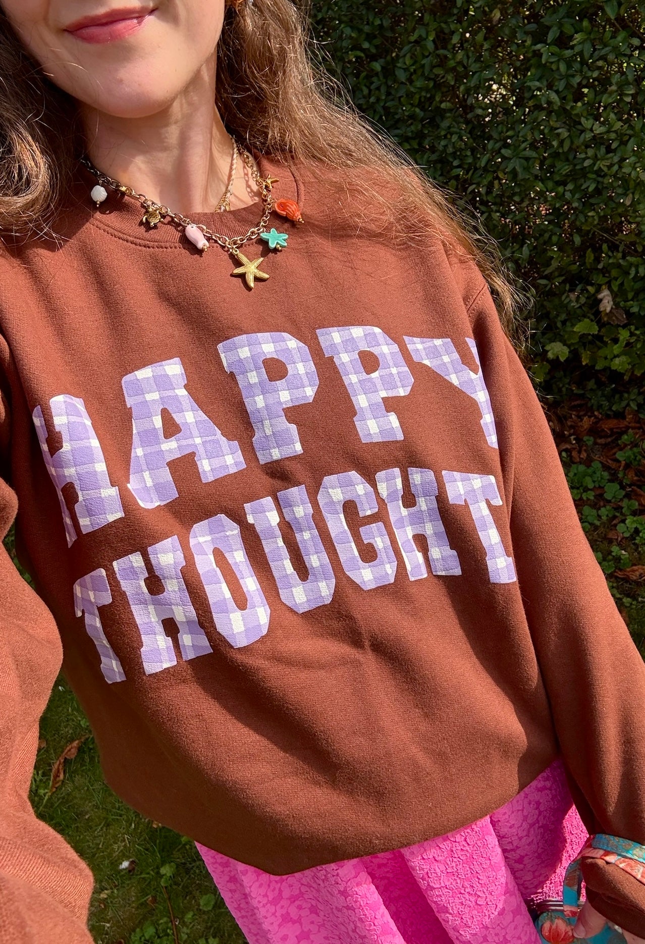 The Happy Thoughts Oversized Sweatshirt - Image 4