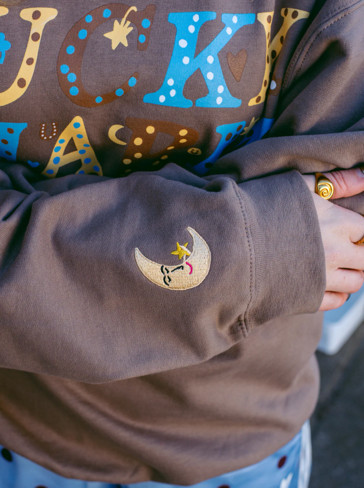 The Lucky Charm Oversized Sweatshirt - Image 3